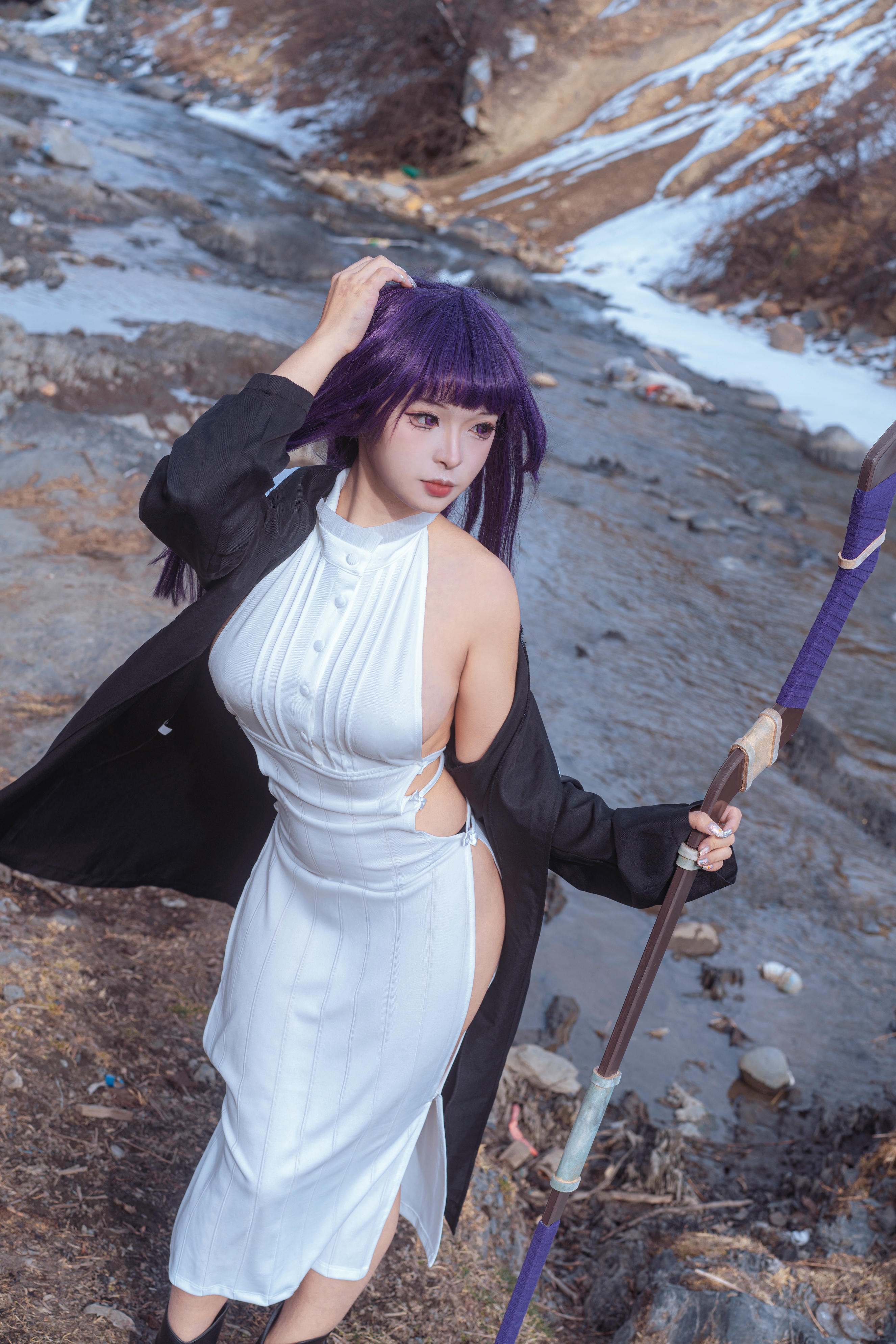 小和甜酒 NO.012 &橙风千雅 雪山 菲伦&芙莉莲 [88P-569MB]_第3集