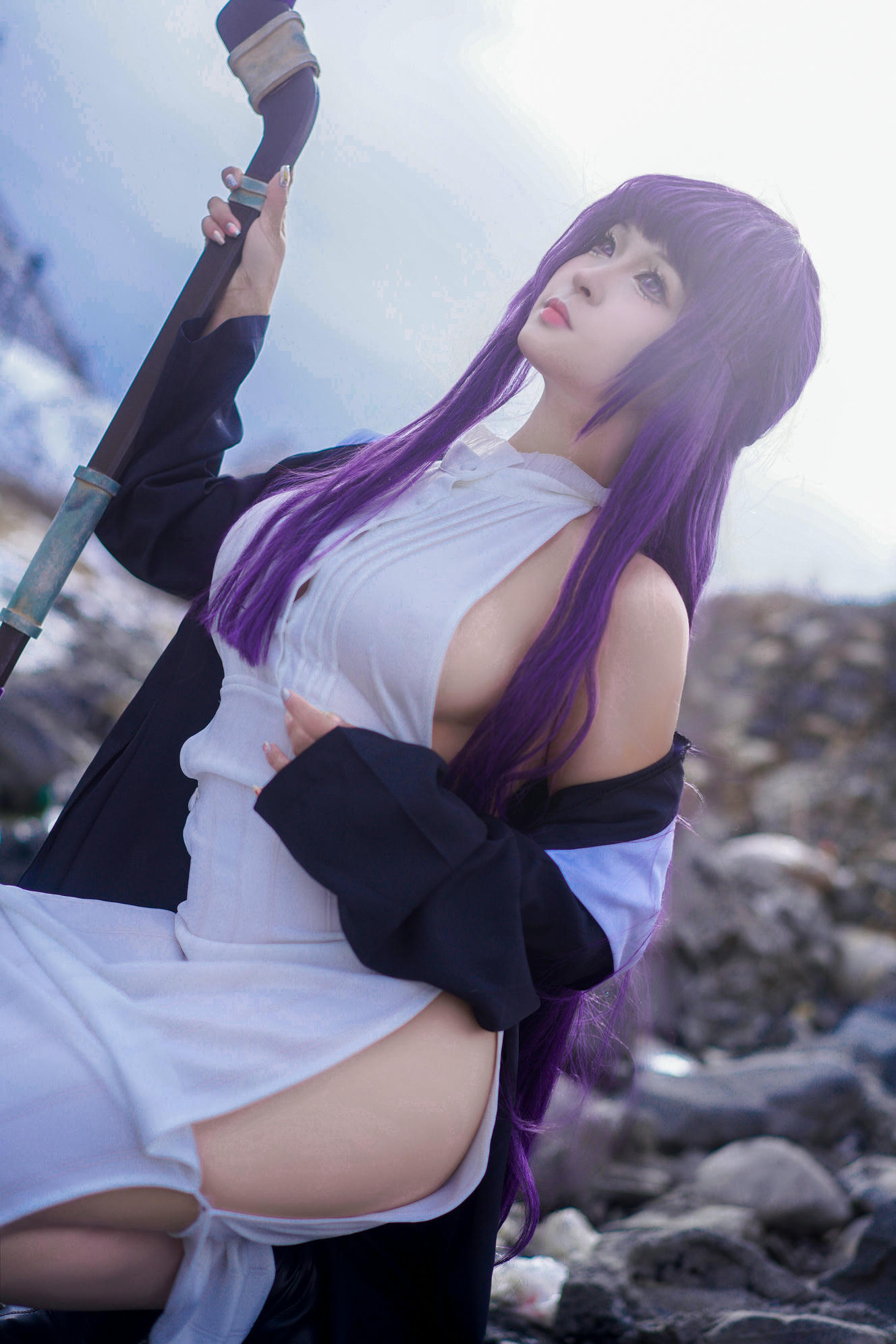 小和甜酒 NO.012 &橙风千雅 雪山 菲伦&芙莉莲 [88P-569MB]_第3集