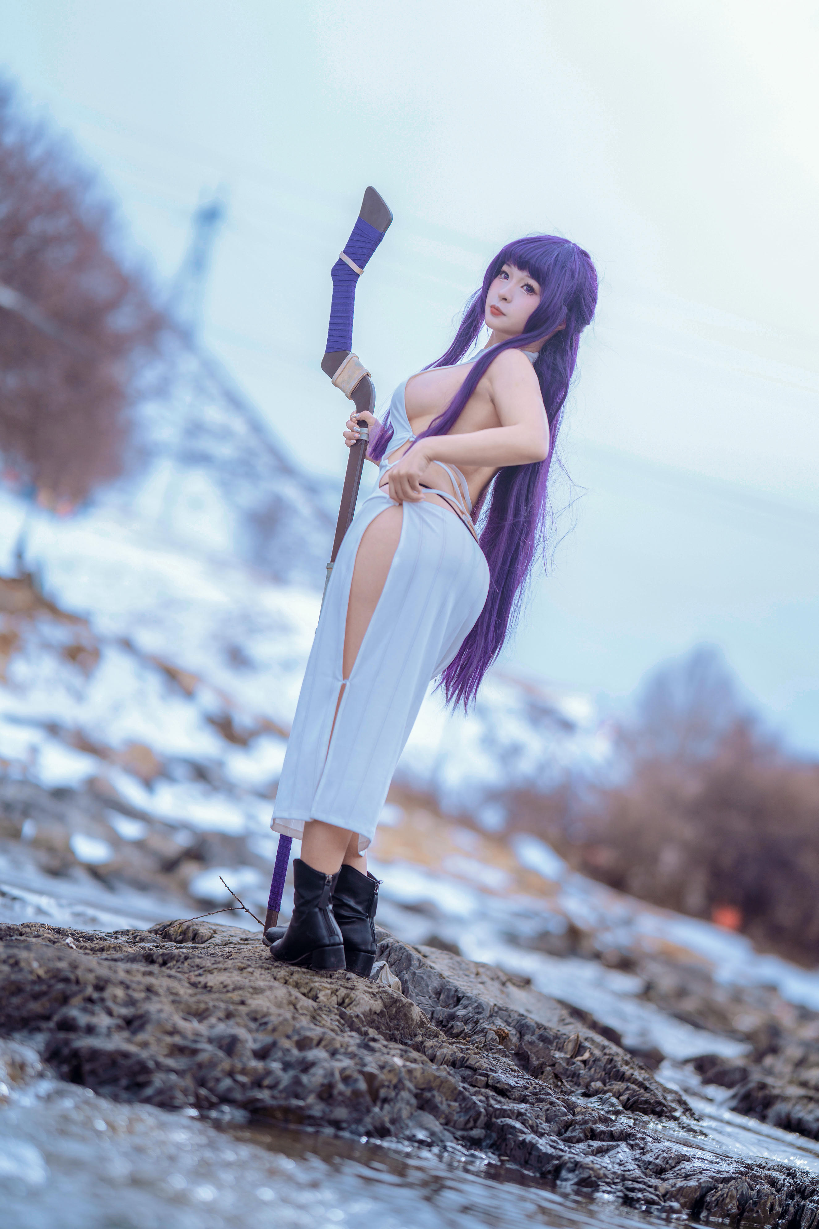 小和甜酒 NO.012 &橙风千雅 雪山 菲伦&芙莉莲 [88P-569MB]_第4集