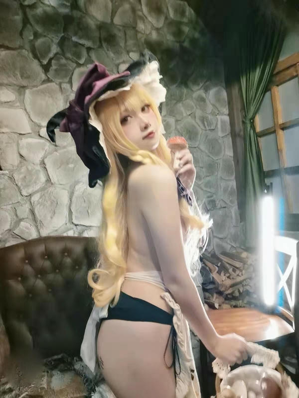 小和甜酒 NO.001 魔理沙吃了蘑菇之后 [41P1V 330MB]-自拍_第1集