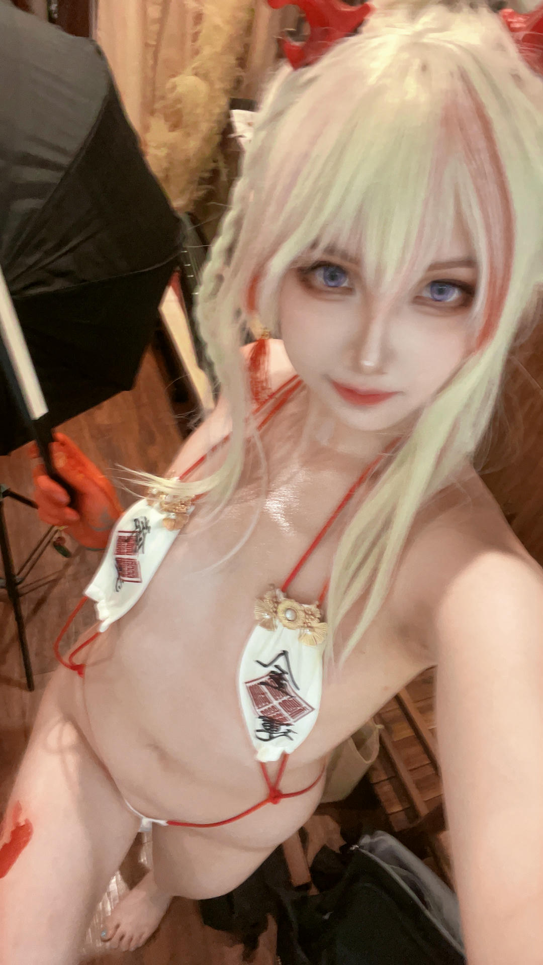 小和甜酒 NO.003 &橙风千雅 年夕旗袍双人御守 [189P 788MB]-甜酒自拍_第1集