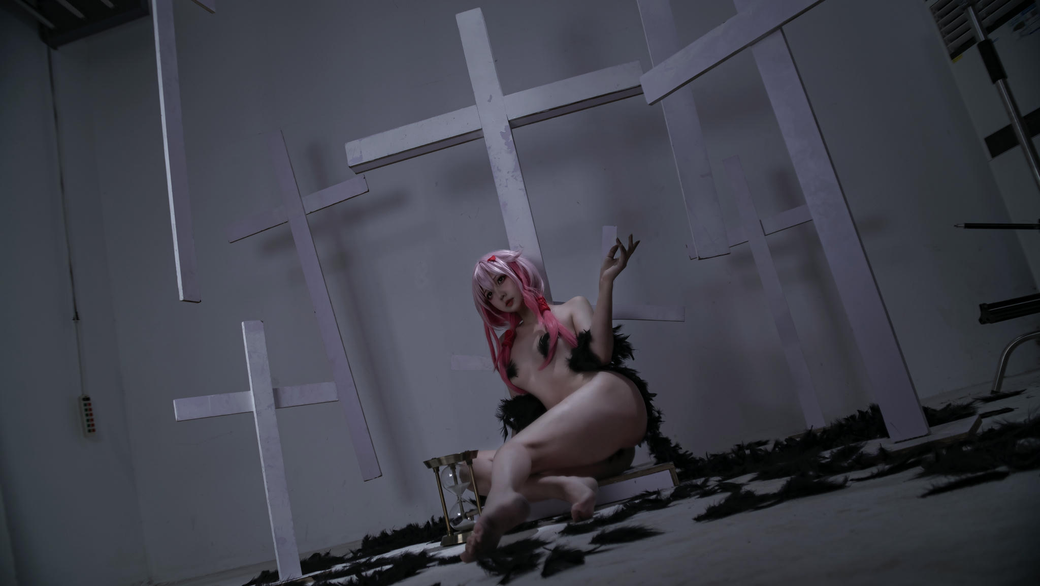 小和甜酒 NO.006 黑羽 [9P 61MB]_第1集