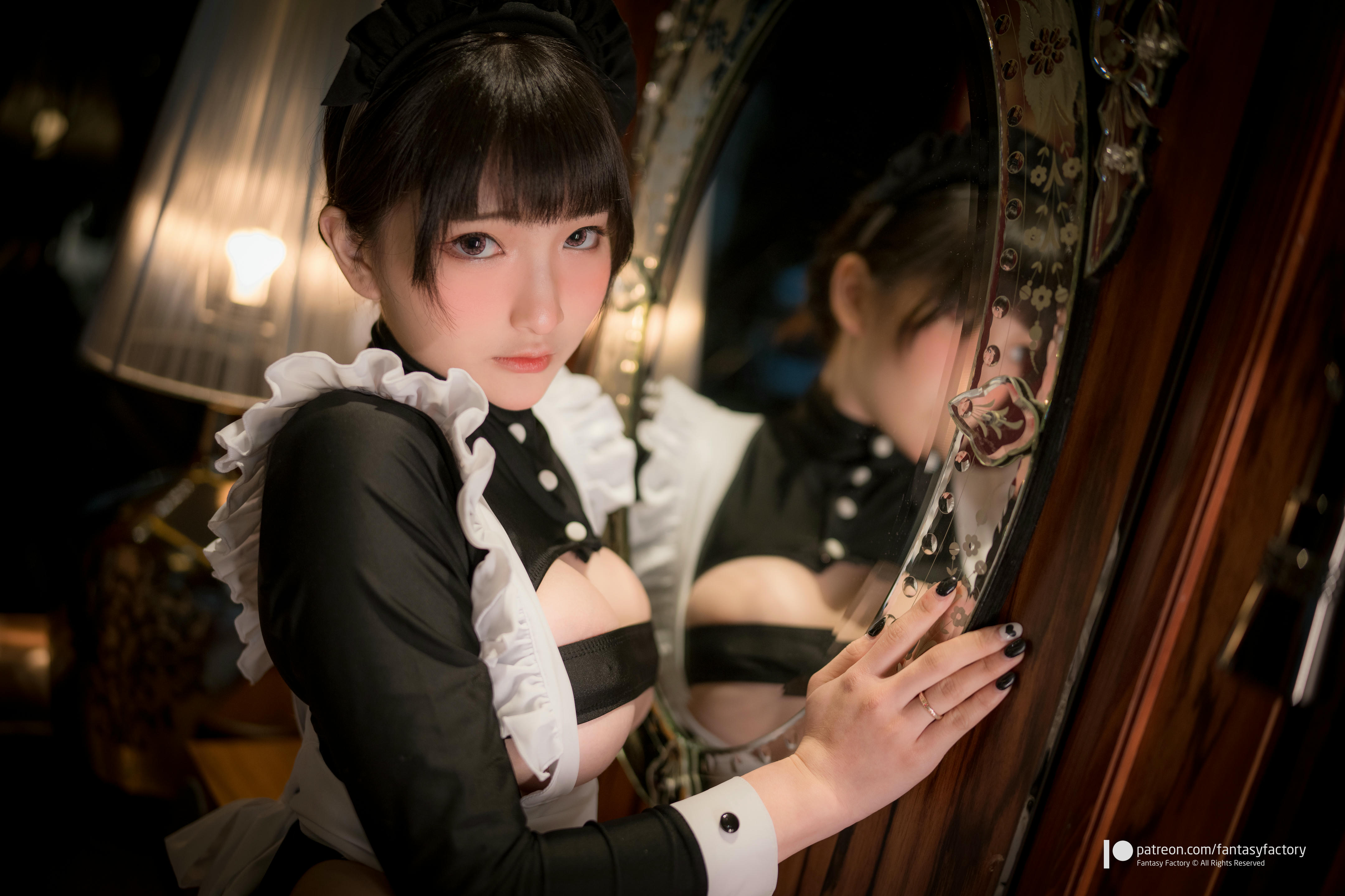 台湾写真模特fantastic小丁-Maid swimsuit_第1集