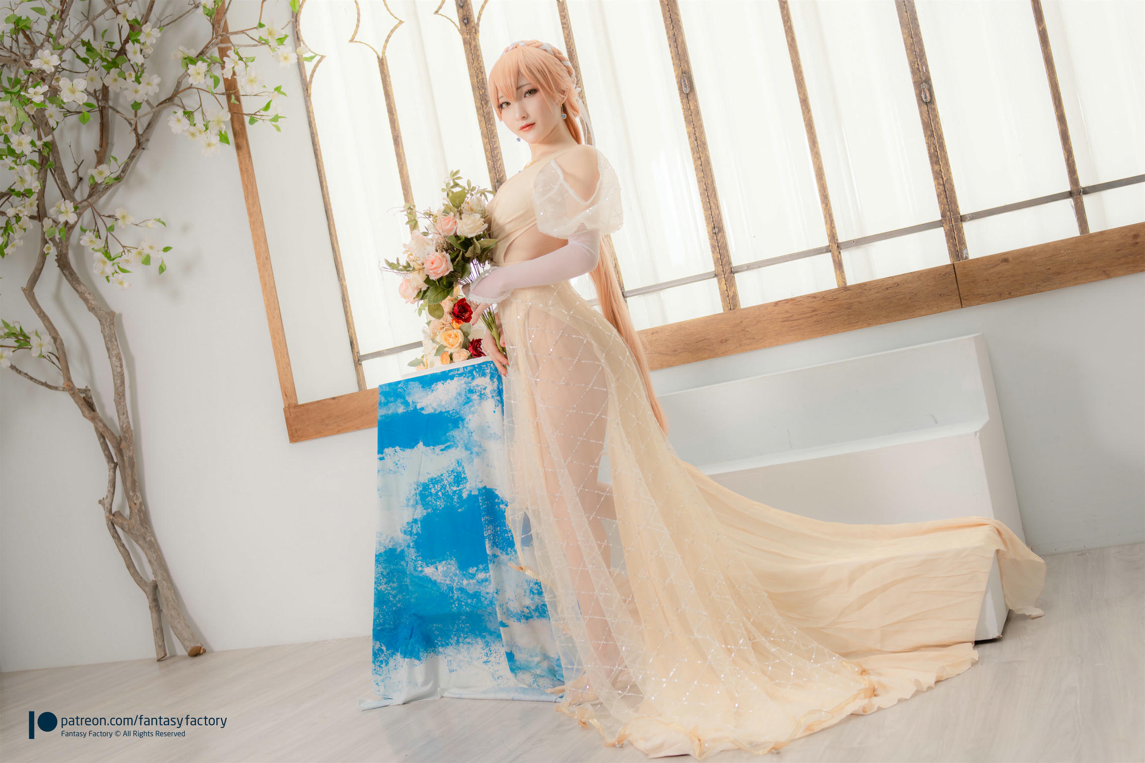 台湾写真模特fantastic小丁-Ots-14 Wedding dress_第1集