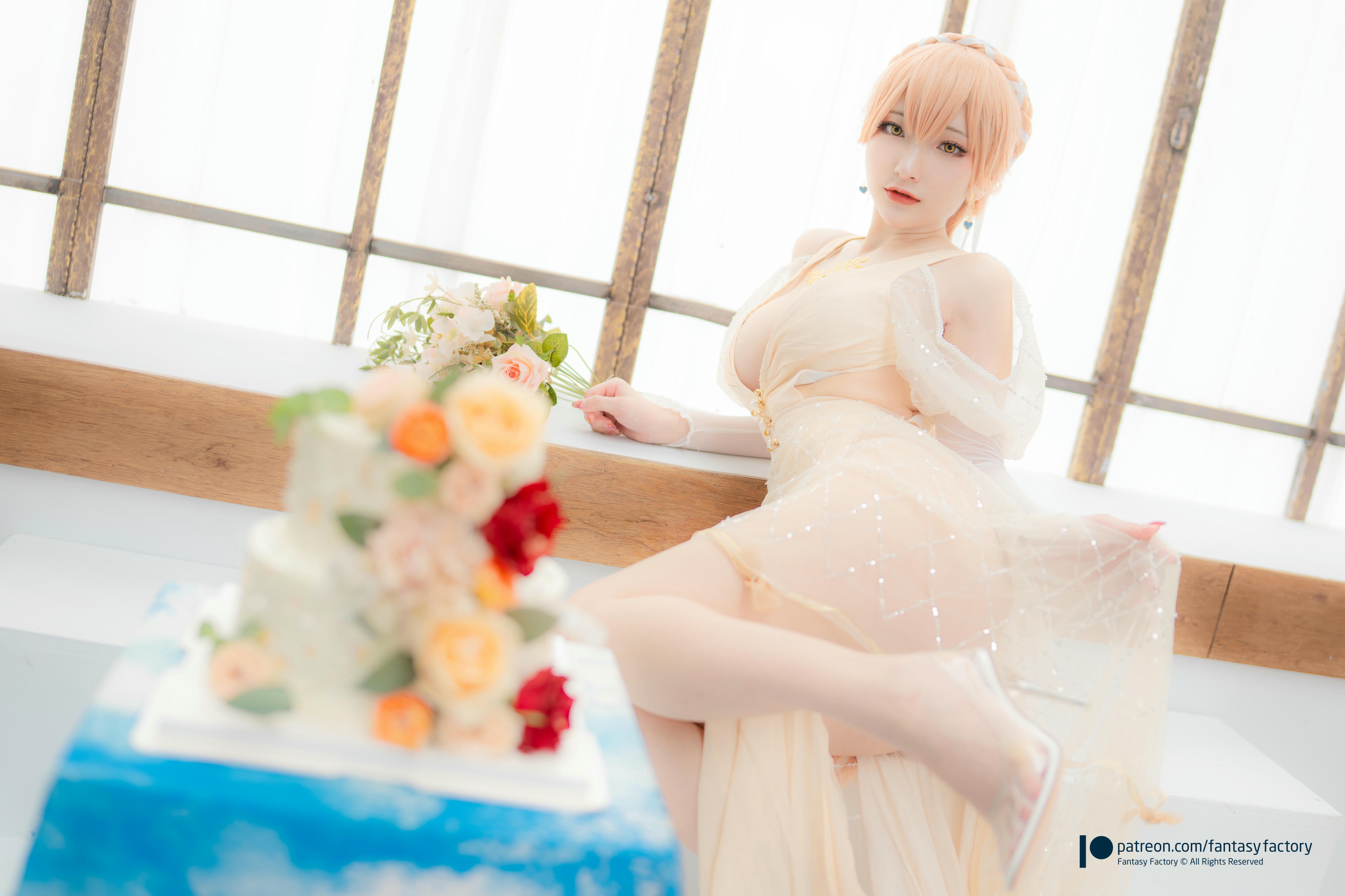 台湾写真模特fantastic小丁-Ots-14 Wedding dress_第2集