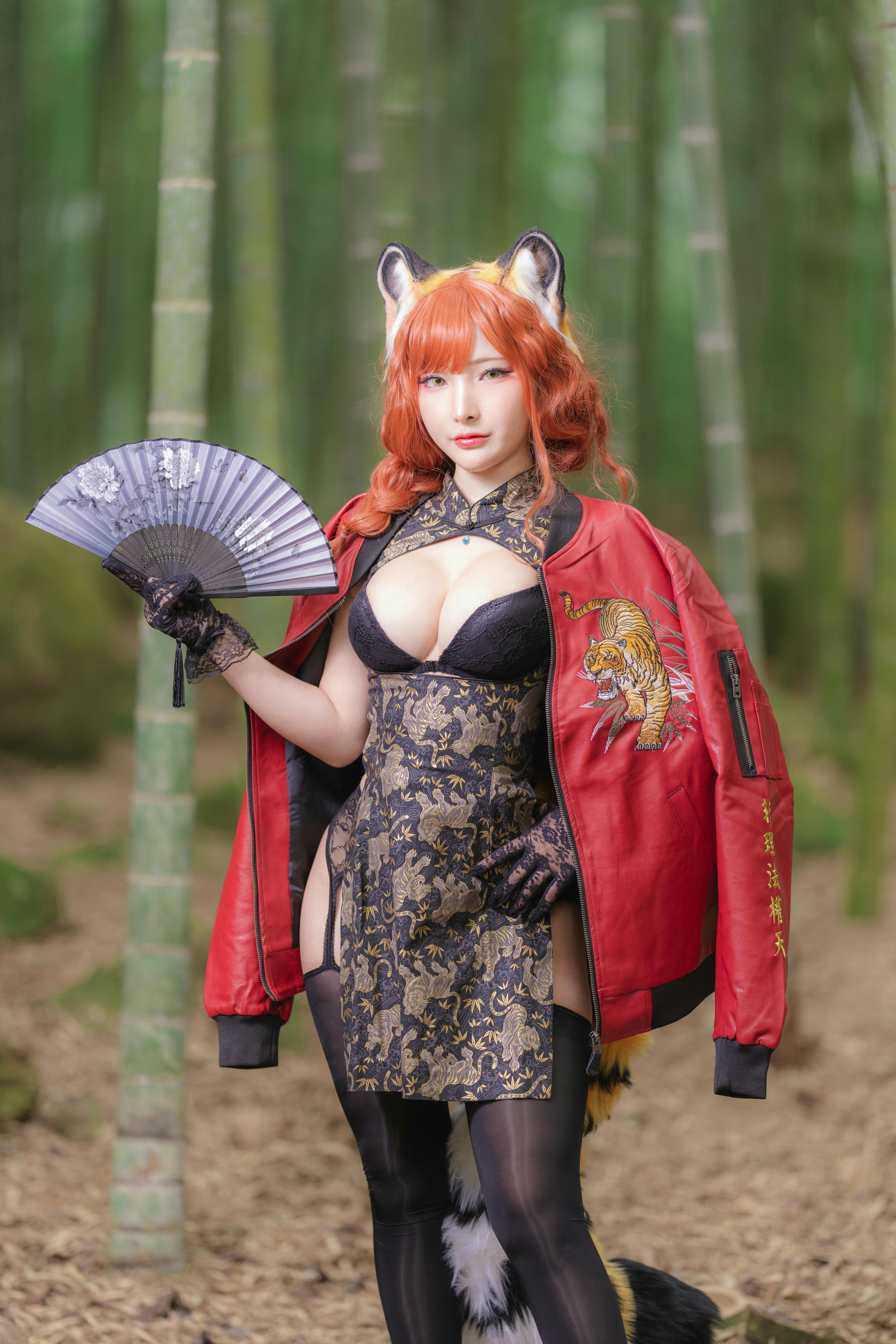 台湾写真模特fantastic小丁-Tiger cheongsam_第1集
