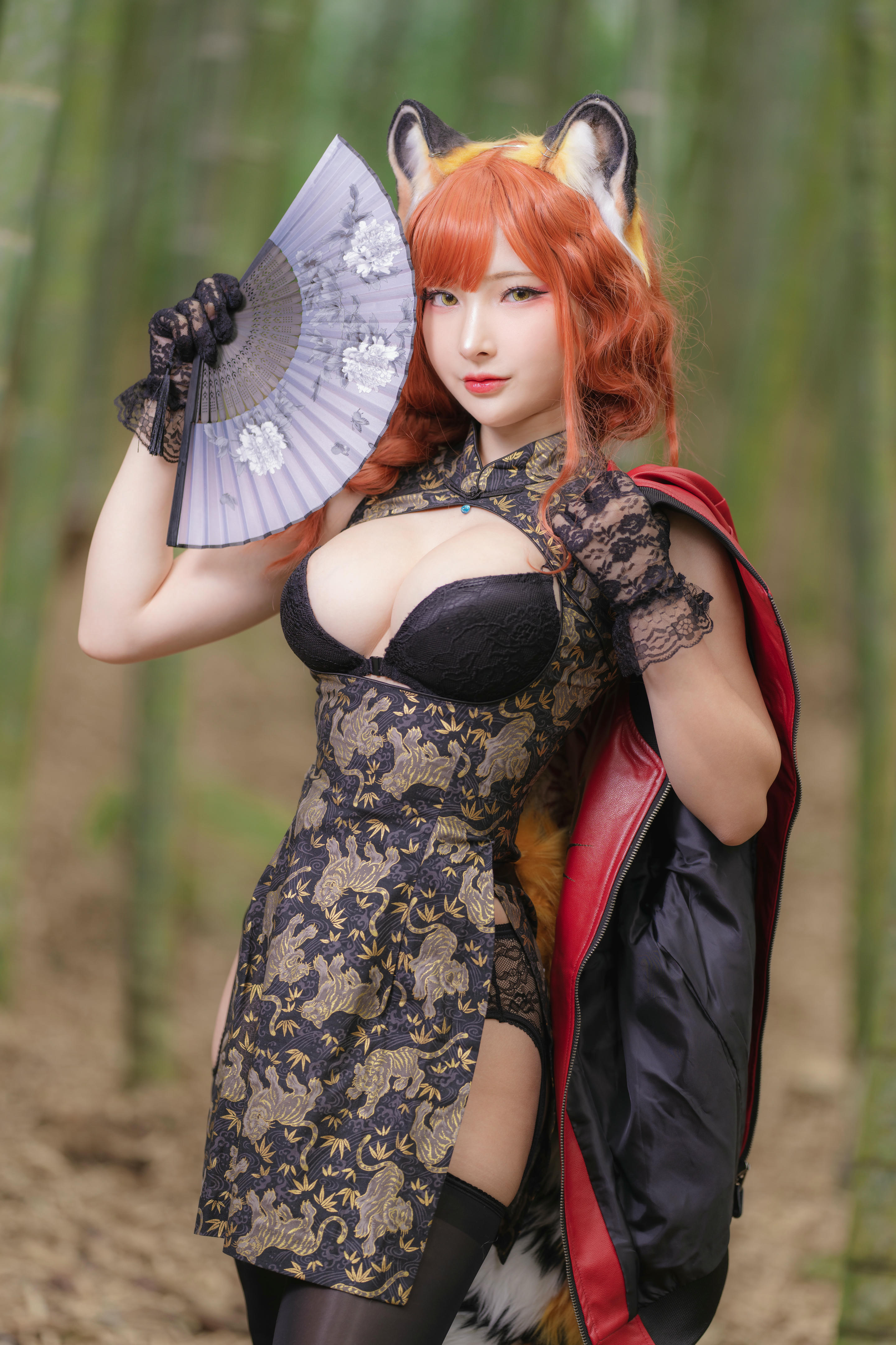 台湾写真模特fantastic小丁-Tiger cheongsam_第1集