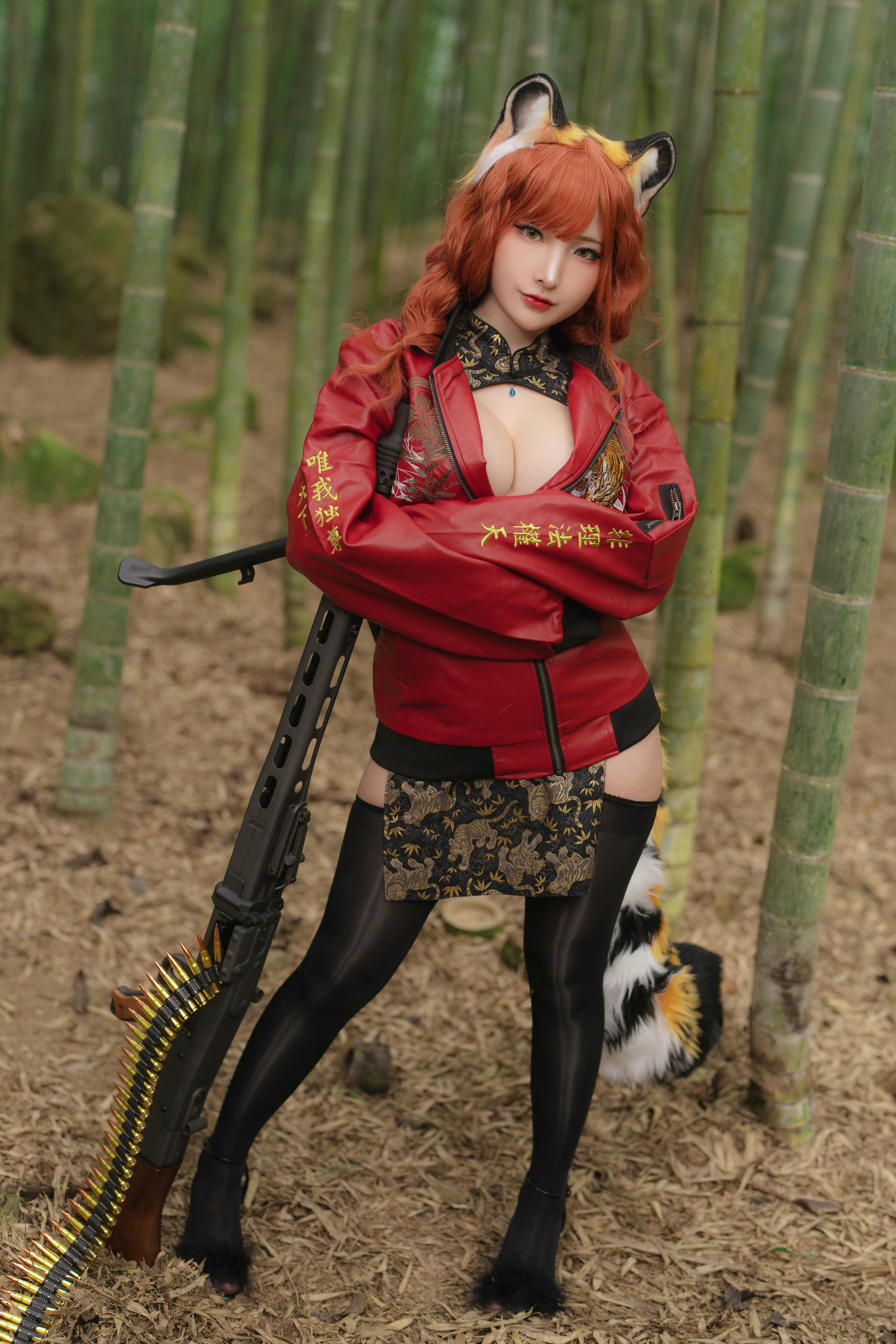 台湾写真模特fantastic小丁-Tiger cheongsam_第2集