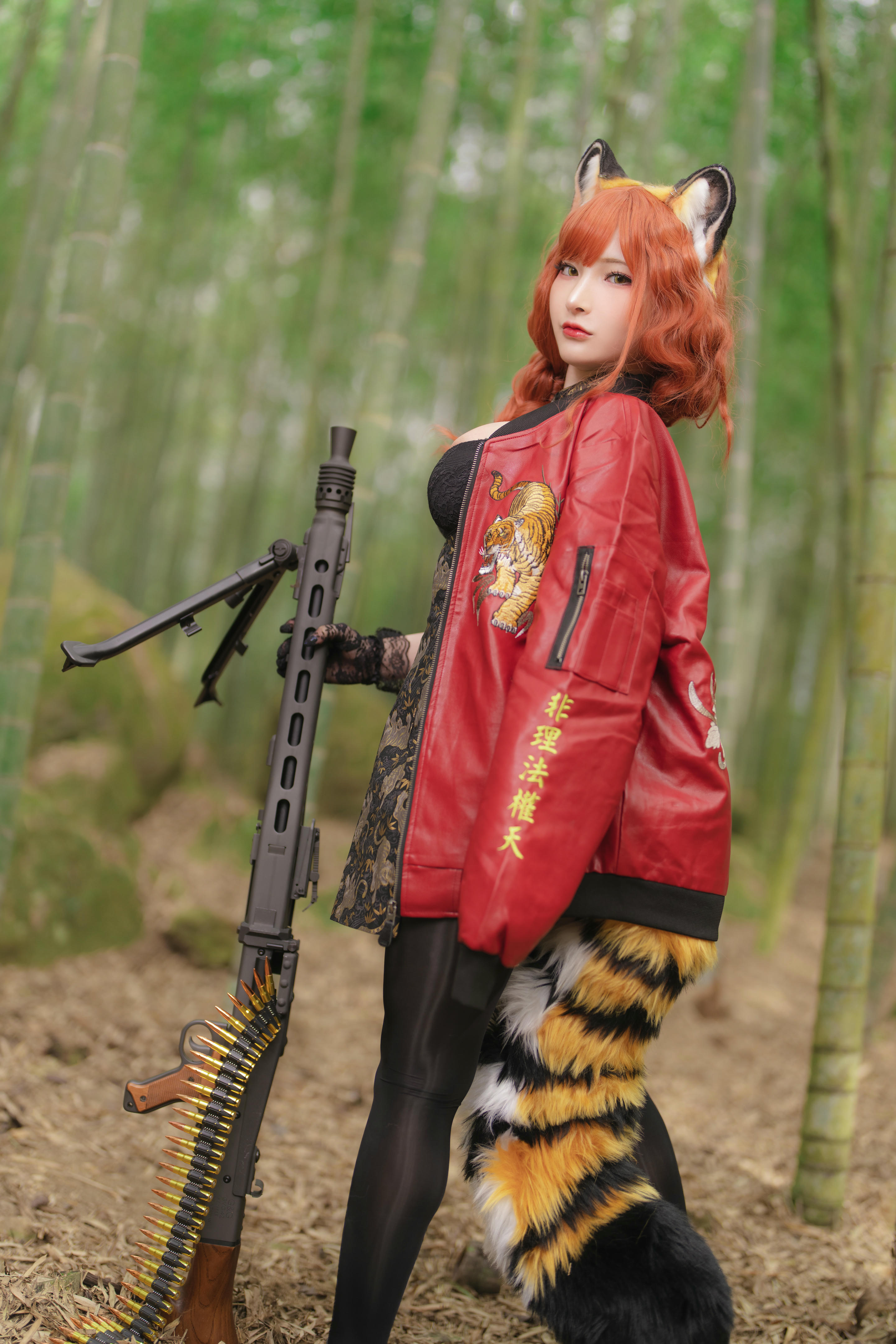 台湾写真模特fantastic小丁-Tiger cheongsam_第2集