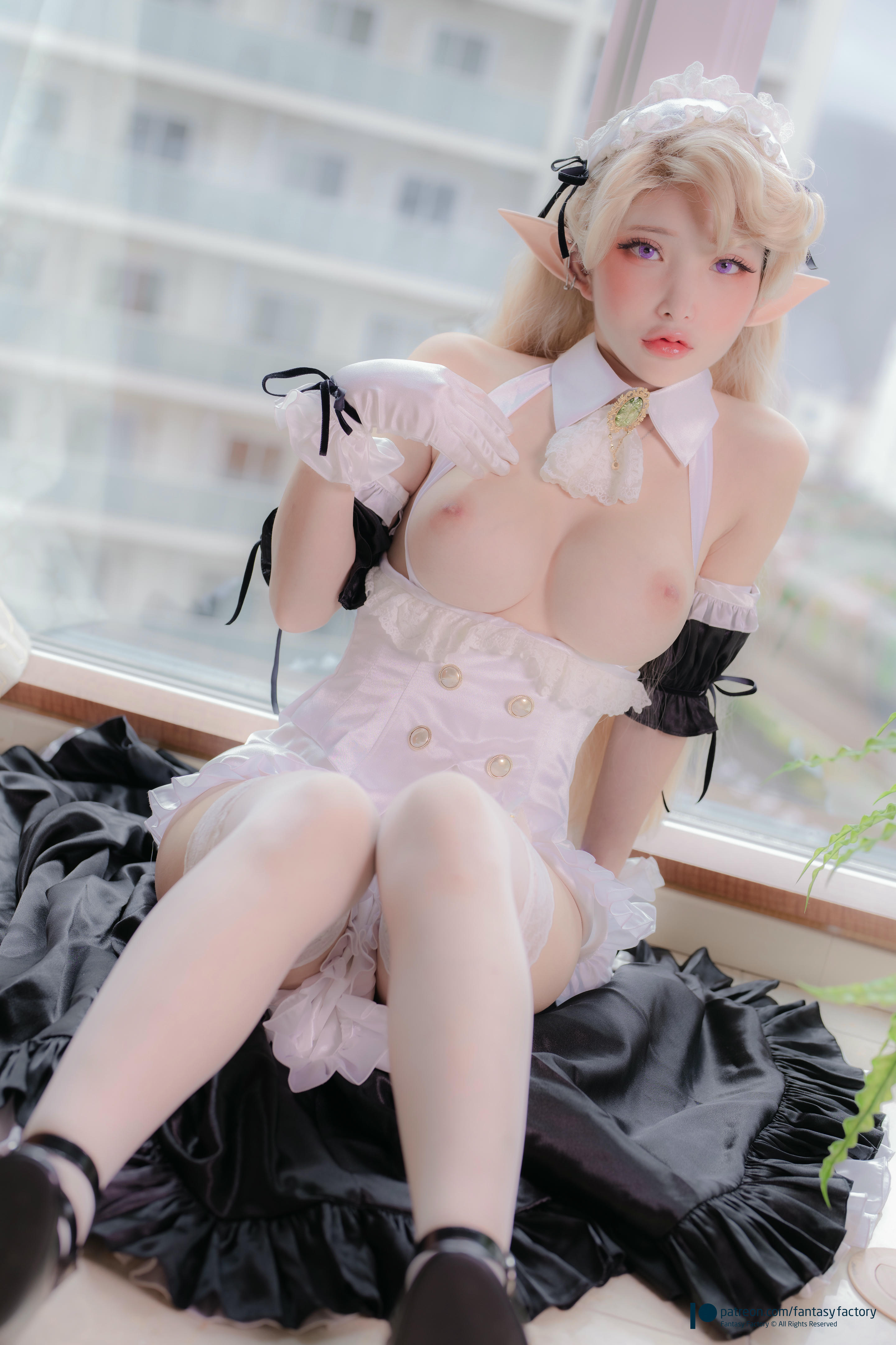 台湾写真模特fantastic小丁-fairy maid_第1集