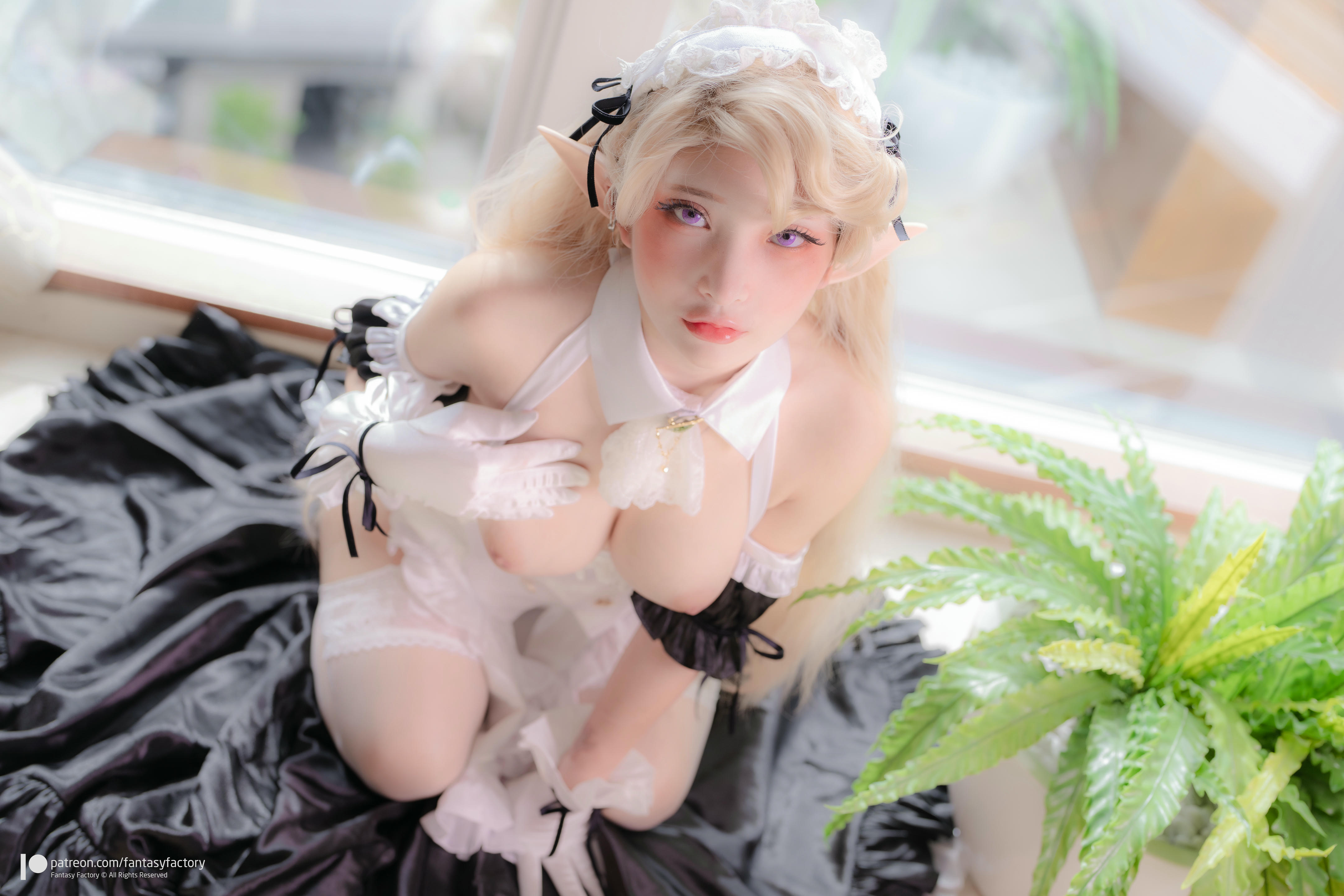台湾写真模特fantastic小丁-fairy maid_第2集