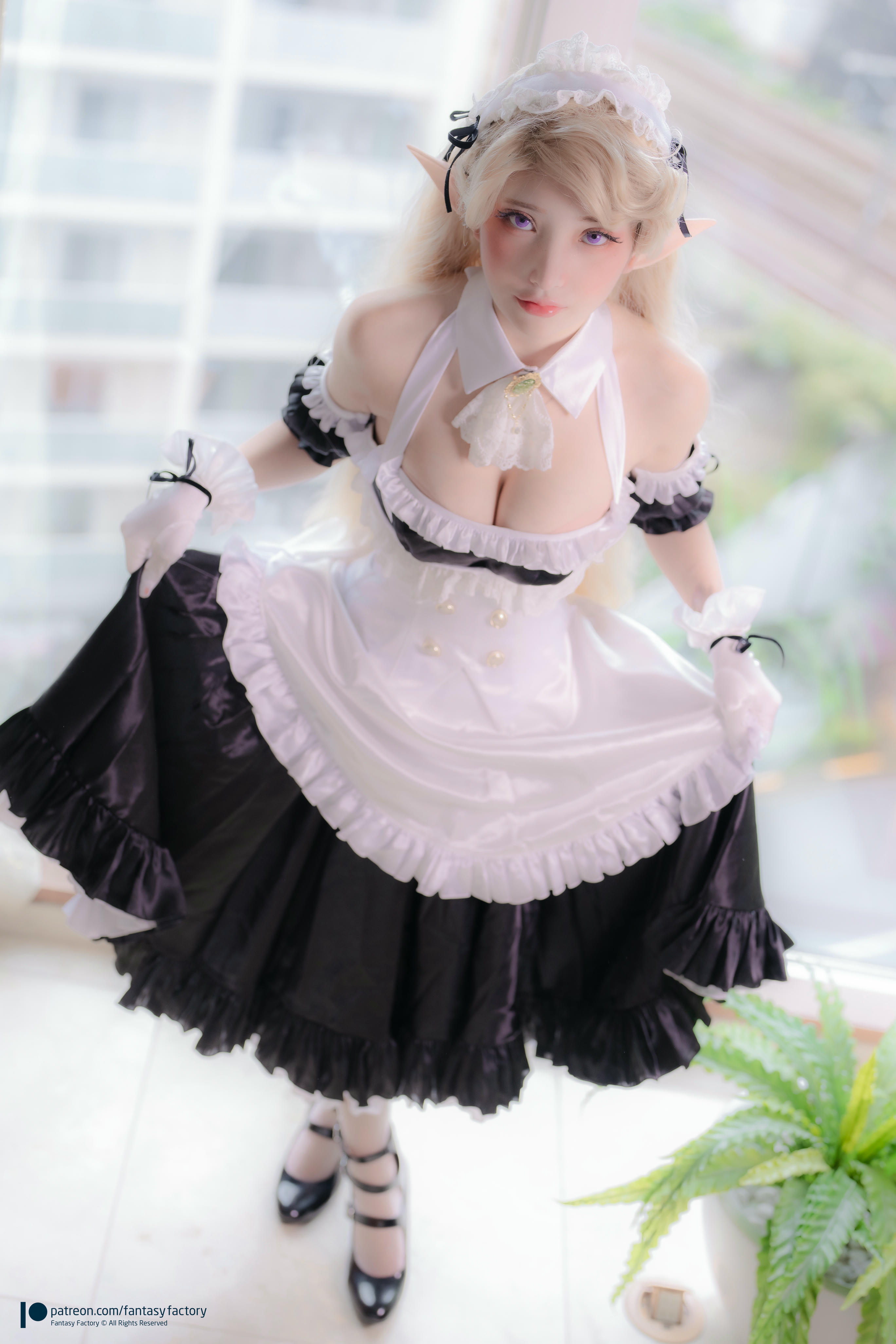 台湾写真模特fantastic小丁-fairy maid_第1集