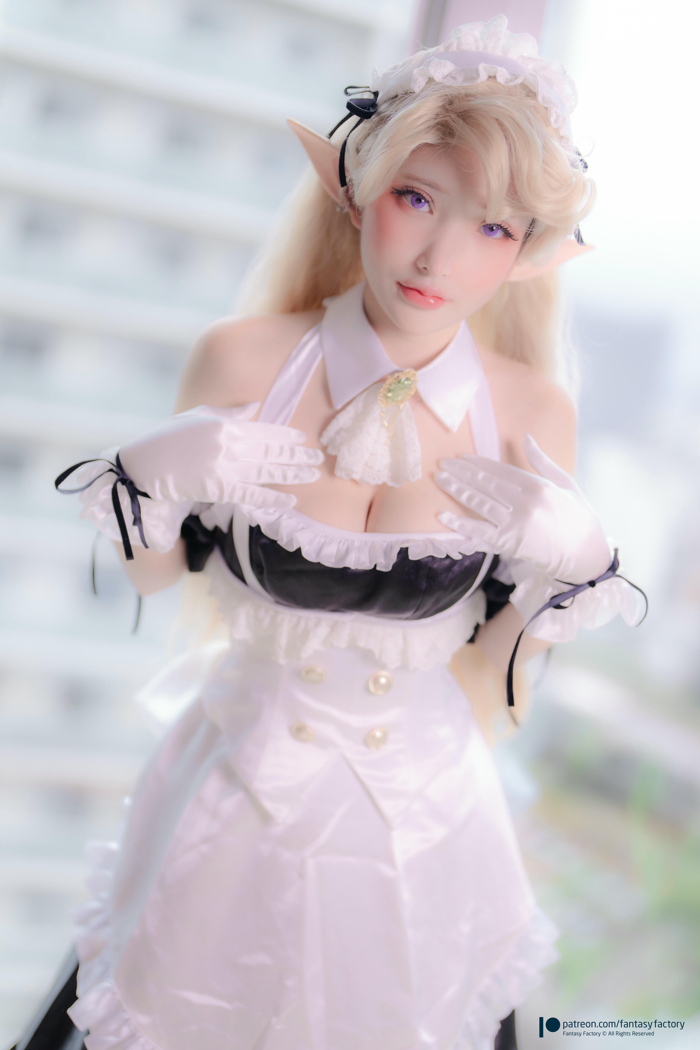 台湾写真模特fantastic小丁-fairy maid_第1集