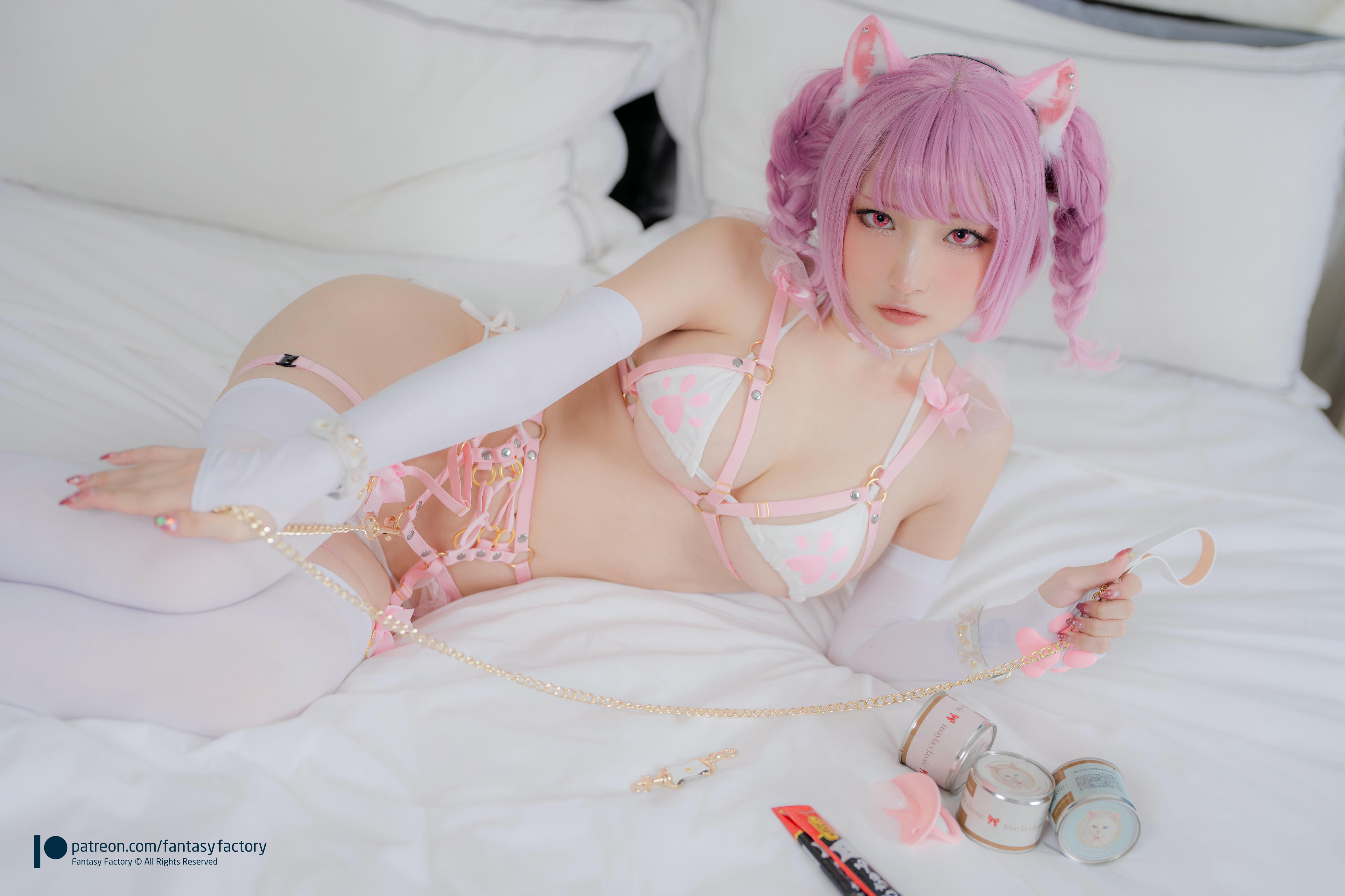 台湾写真模特fantastic小丁-pink cat_第1集