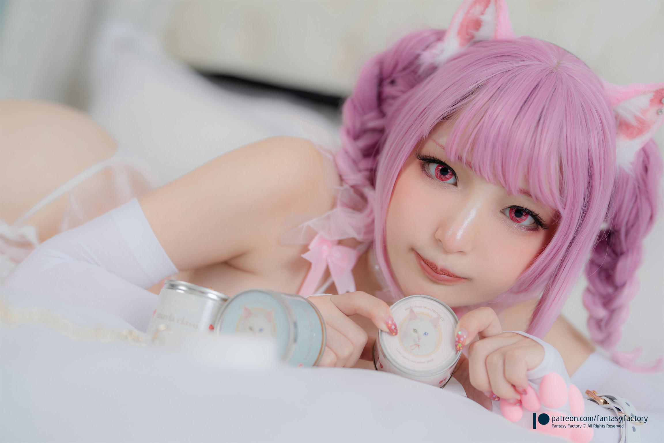 台湾写真模特fantastic小丁-pink cat_第1集