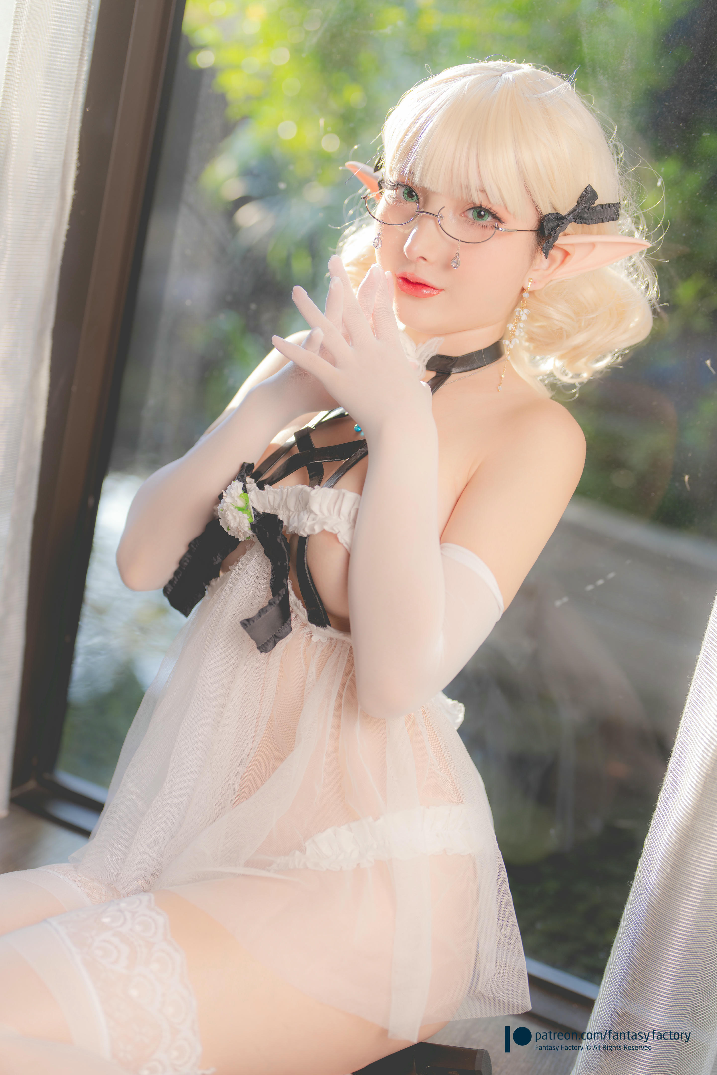 台湾写真模特fantastic小丁-yuukyuu kikan Elf_第1集