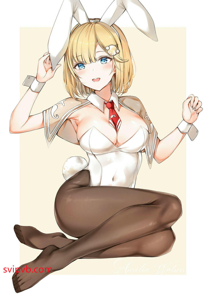 台湾写真模特fantastic小丁-Amelia watson bunny girl_1_第1集