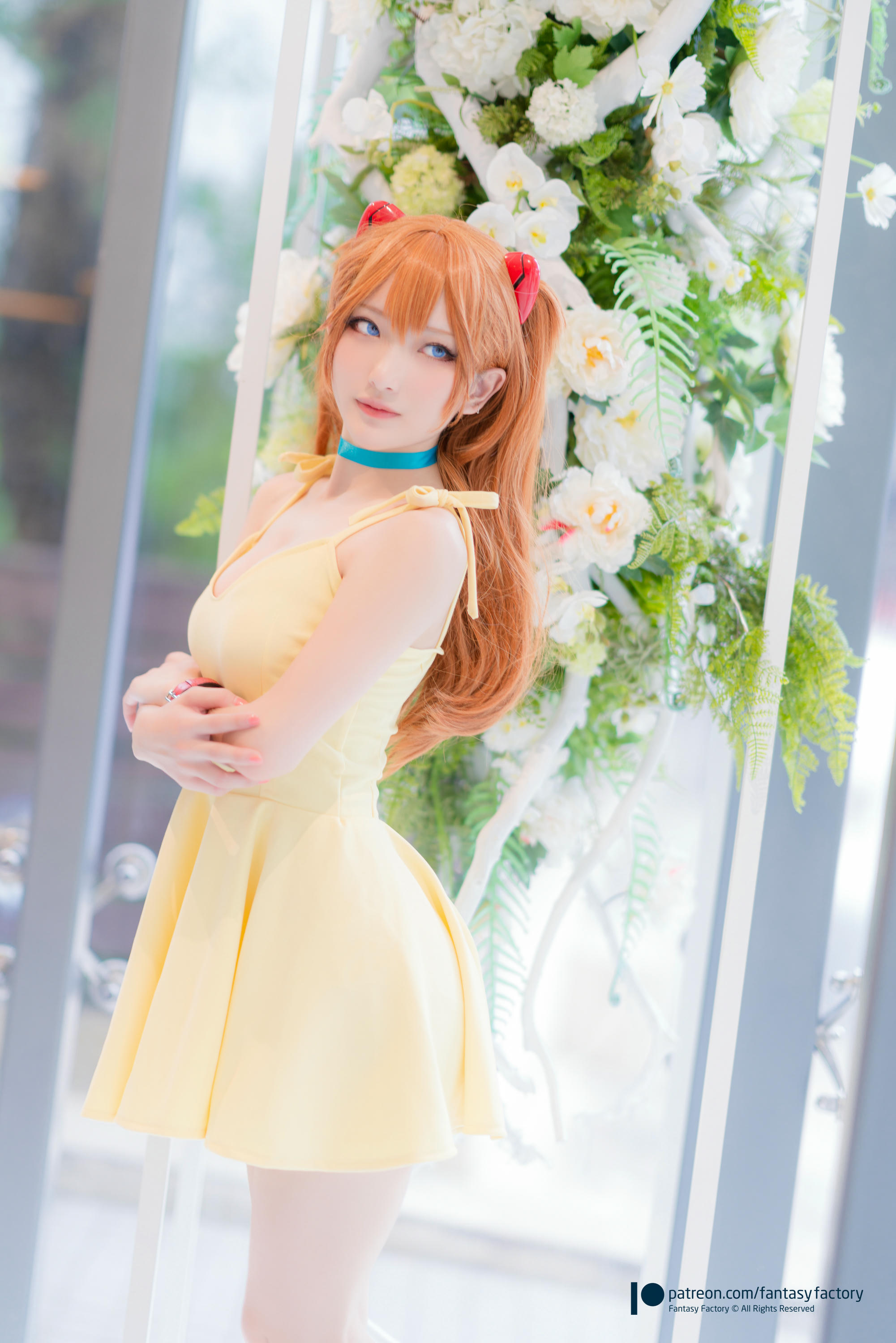 台湾写真模特fantastic小丁-Asuka Yellow Dress_第1集