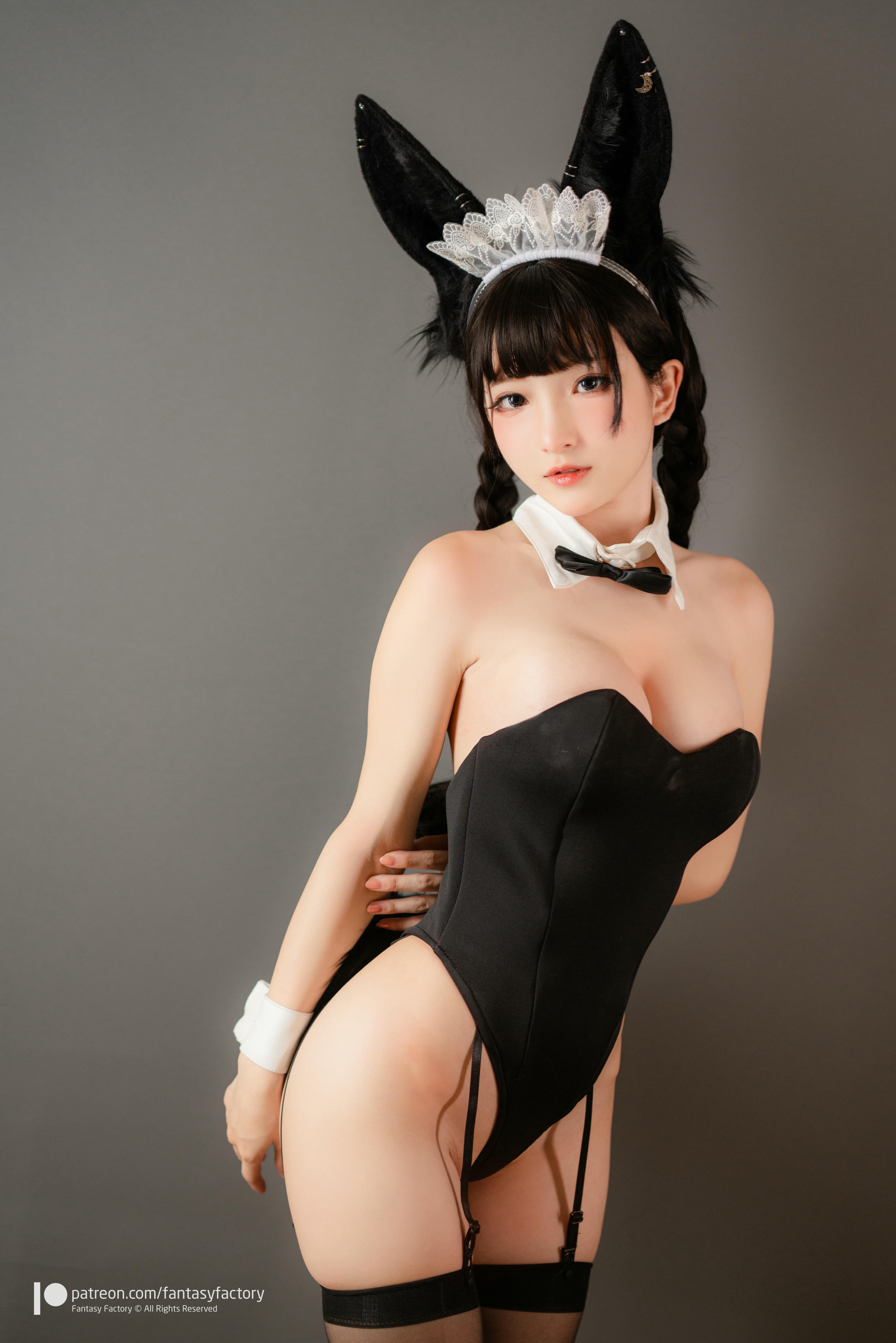台湾写真模特fantastic小丁-Bunny girl Maid_第1集
