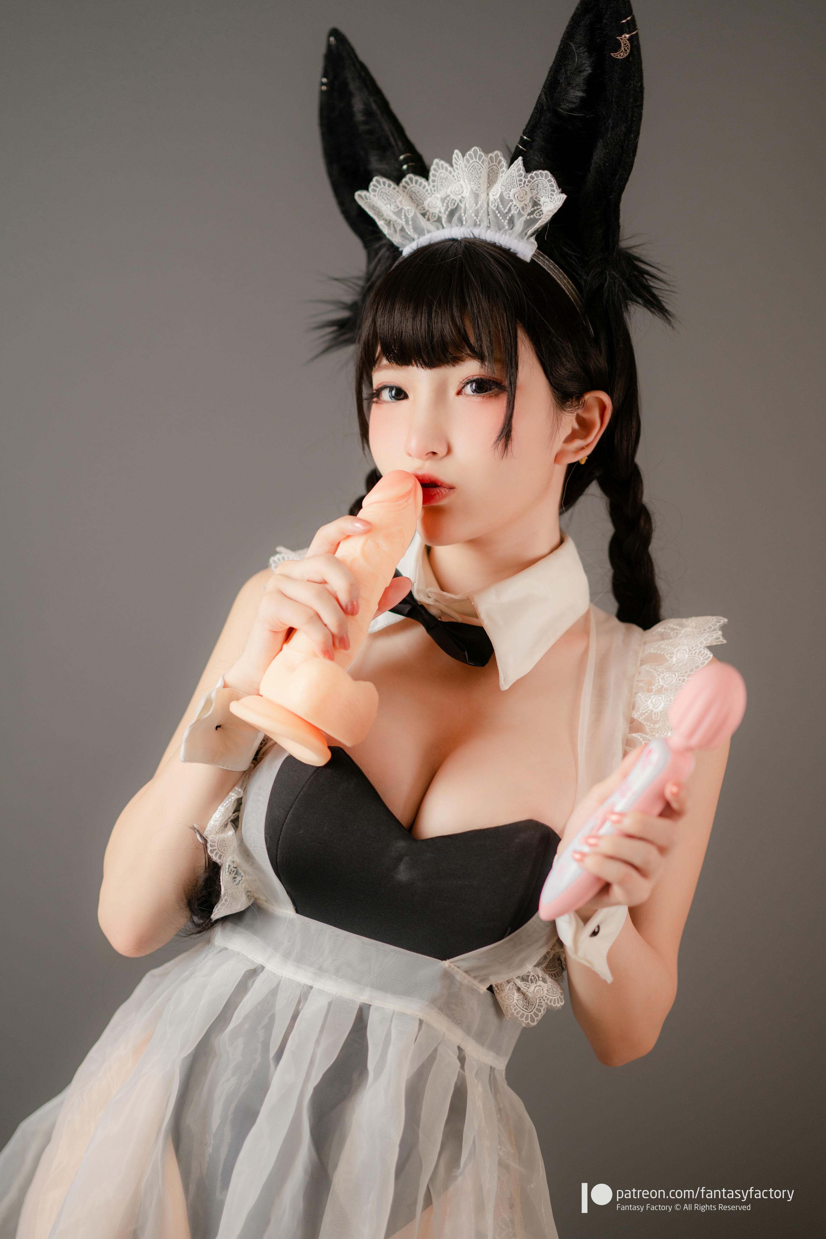 台湾写真模特fantastic小丁-Bunny girl Maid_第2集