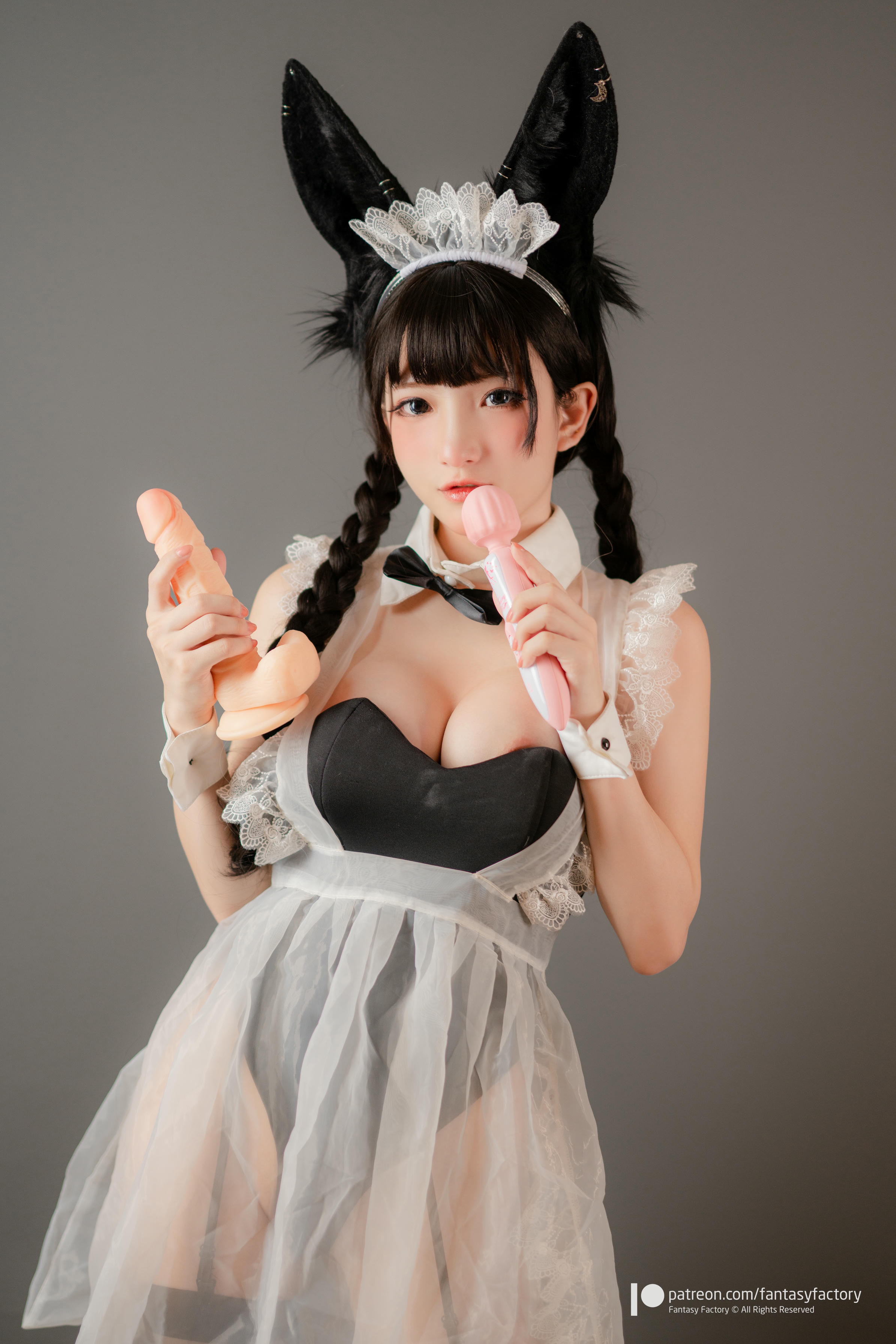 台湾写真模特fantastic小丁-Bunny girl Maid_第2集