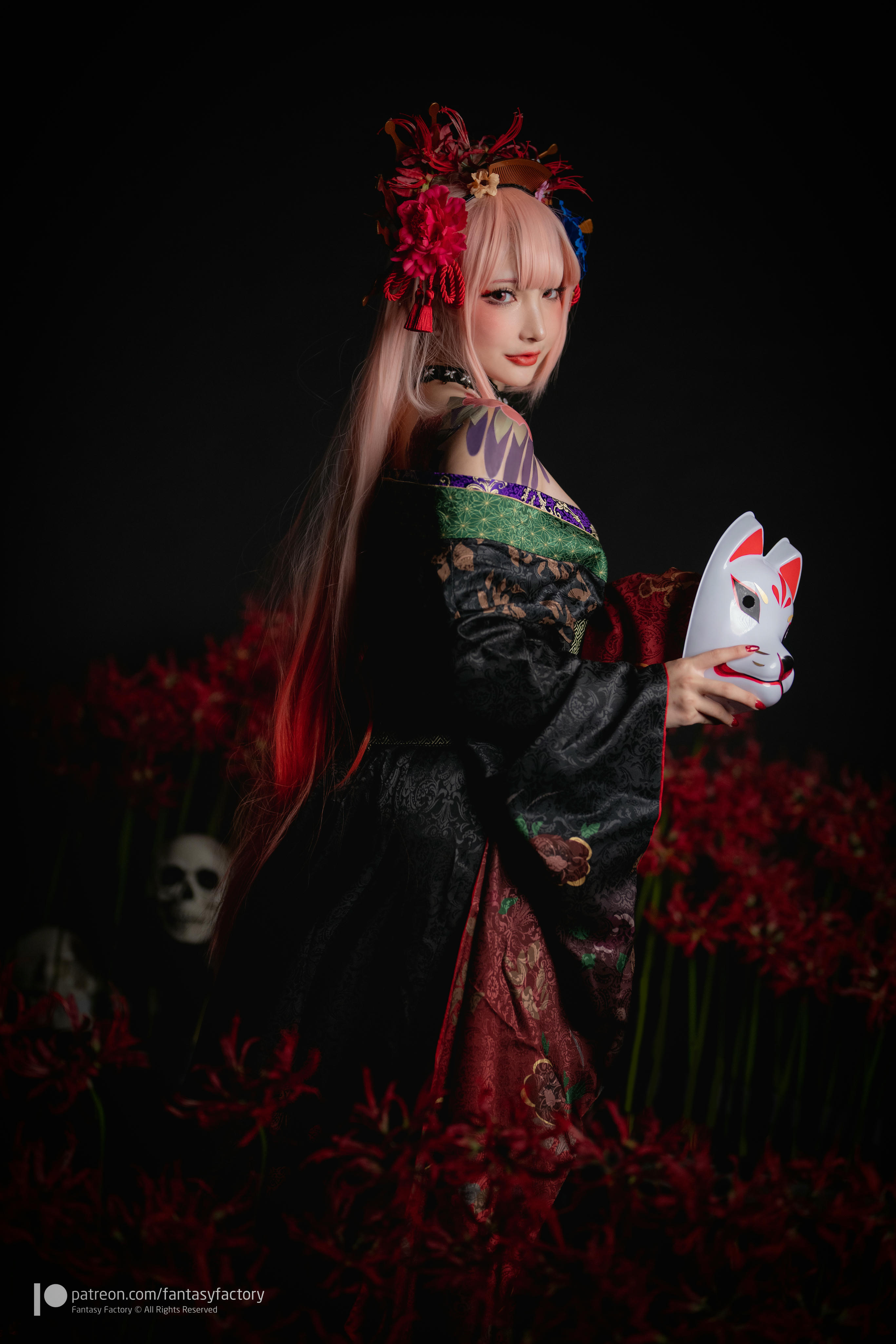 台湾写真模特fantastic小丁-Calliope Mori - Off with their heads_第1集
