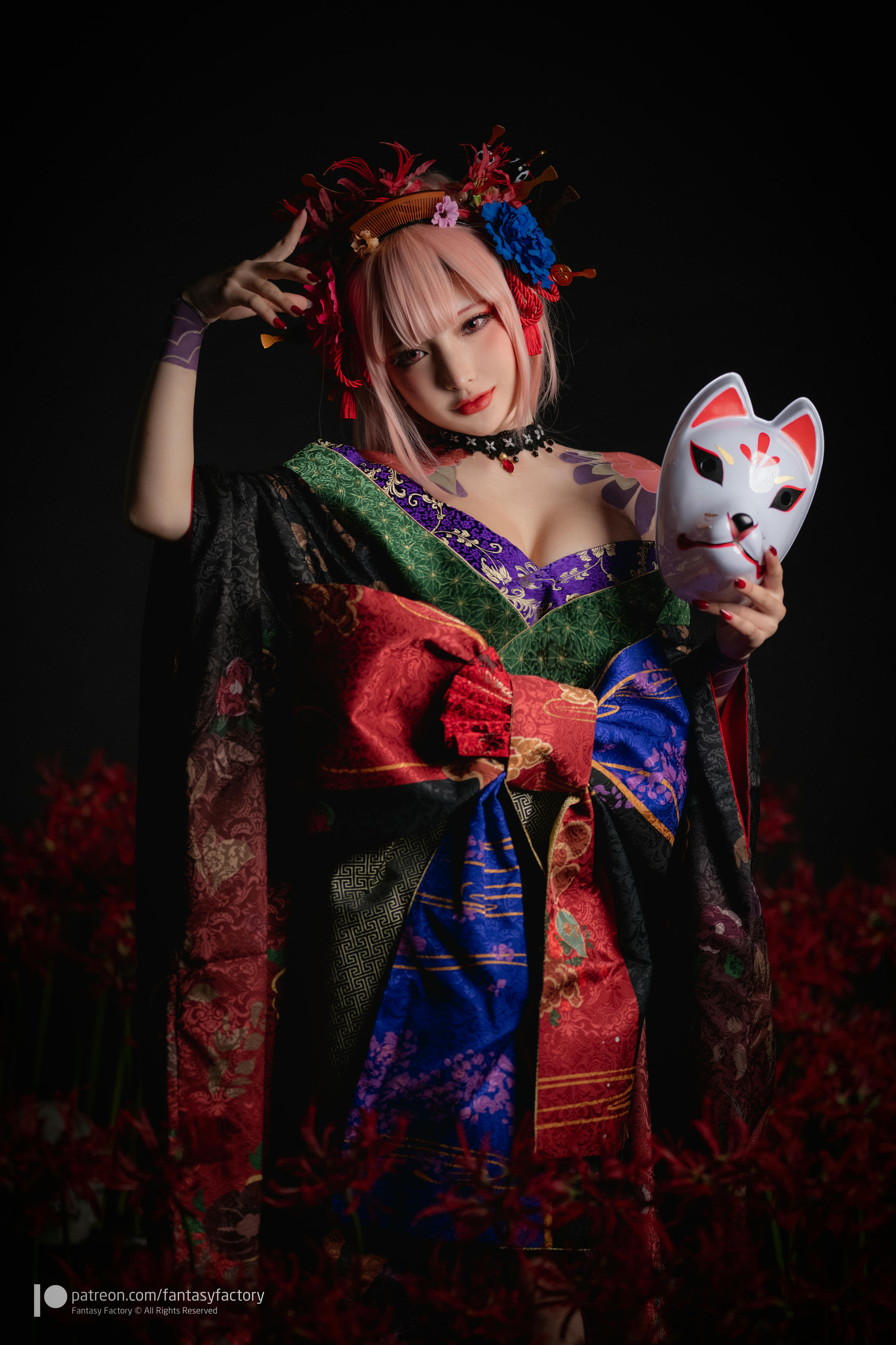 台湾写真模特fantastic小丁-Calliope Mori - Off with their heads_第1集