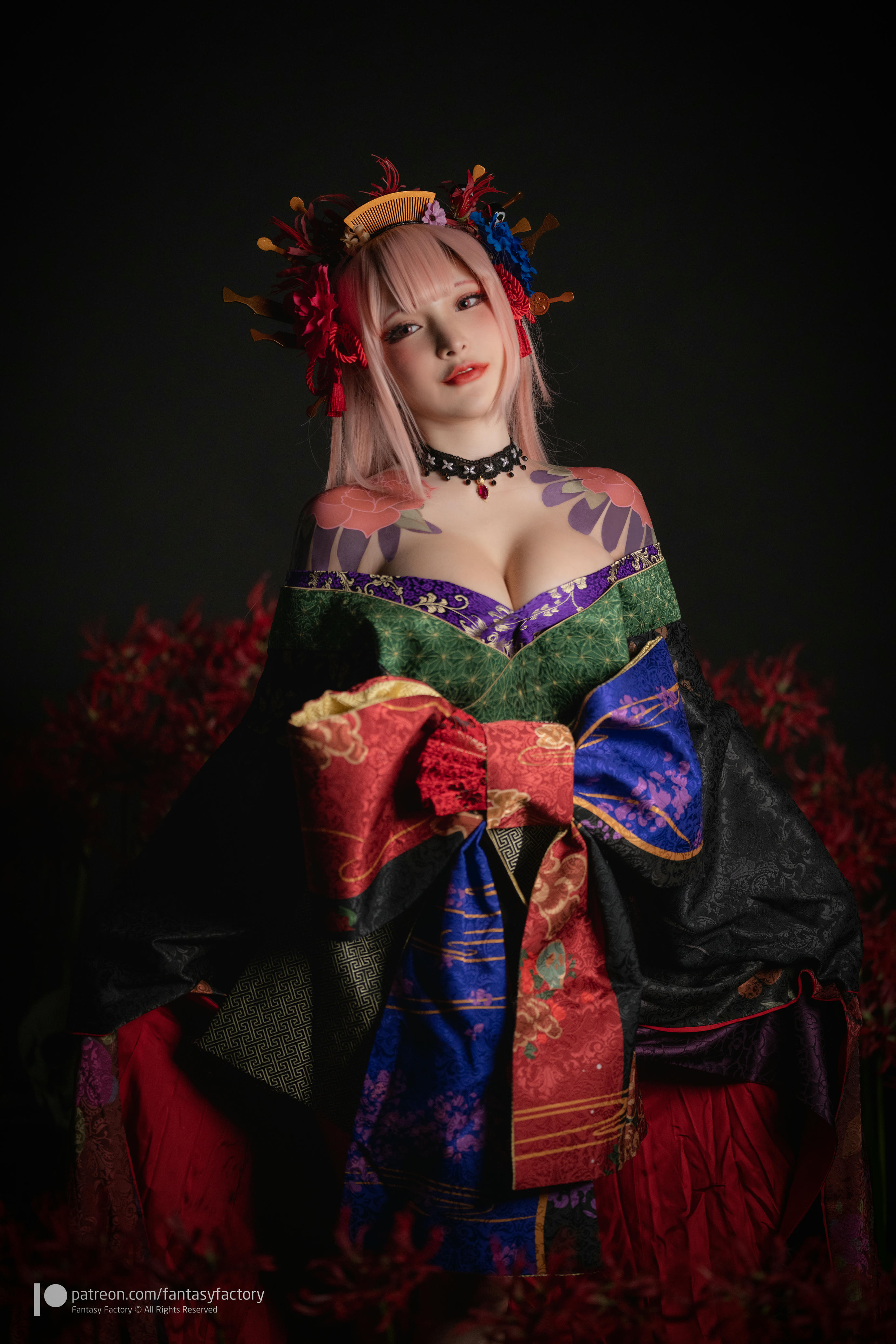 台湾写真模特fantastic小丁-Calliope Mori - Off with their heads_第1集