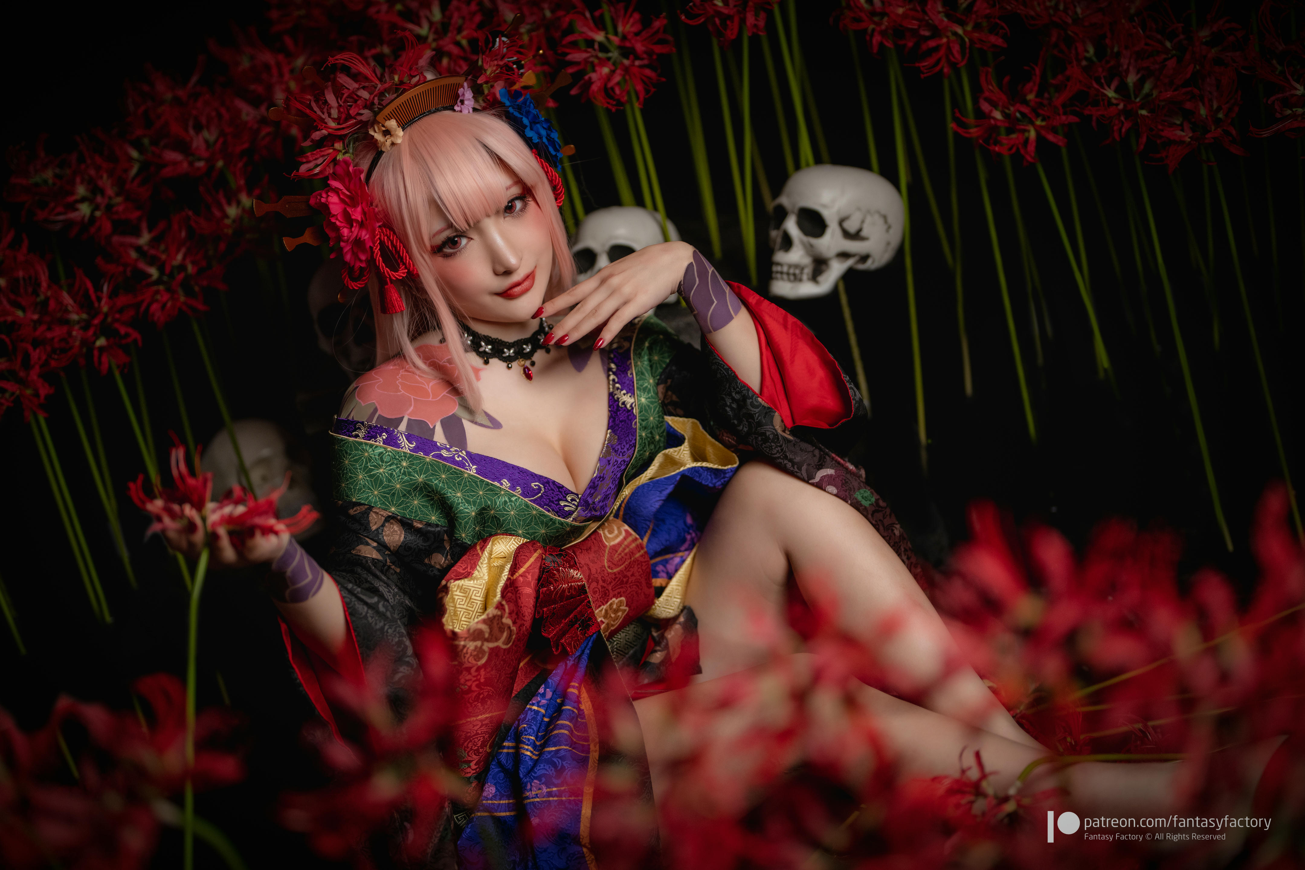 台湾写真模特fantastic小丁-Calliope Mori - Off with their heads_第1集