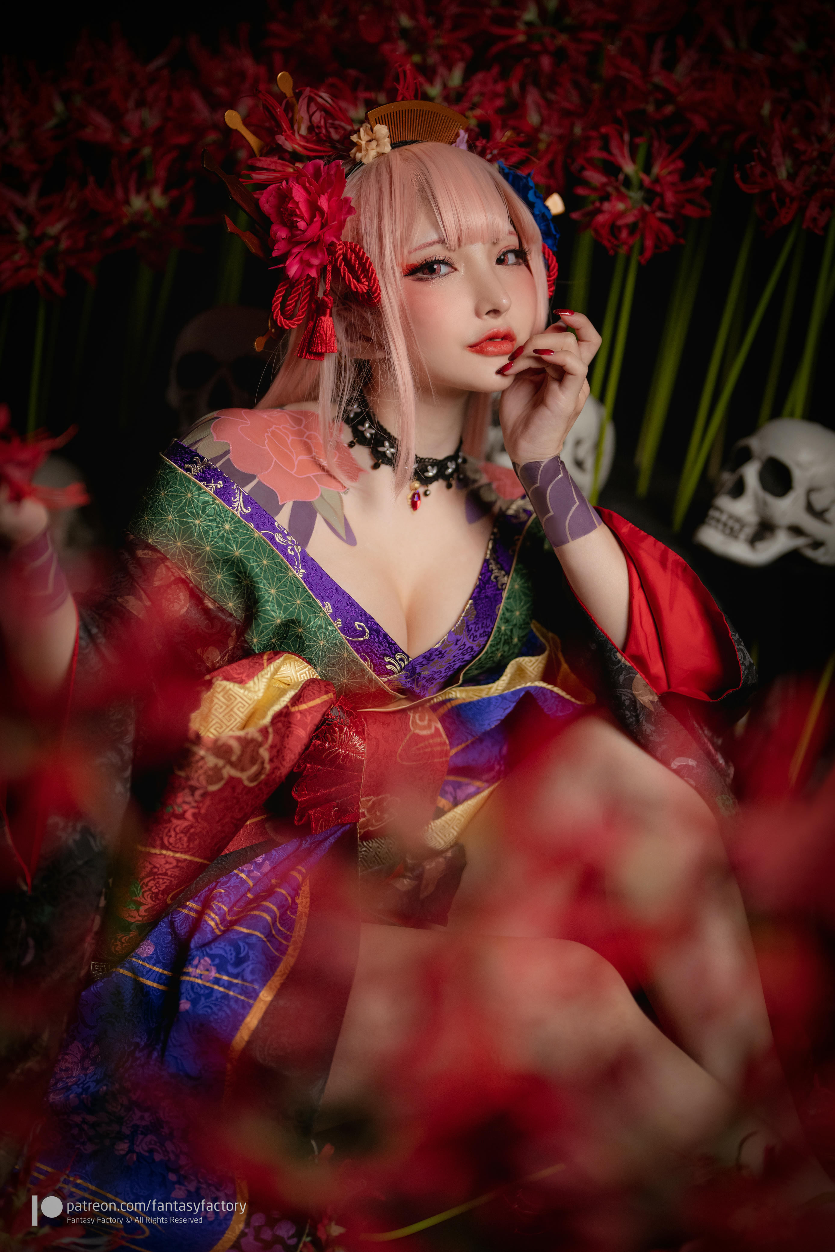 台湾写真模特fantastic小丁-Calliope Mori - Off with their heads_第1集