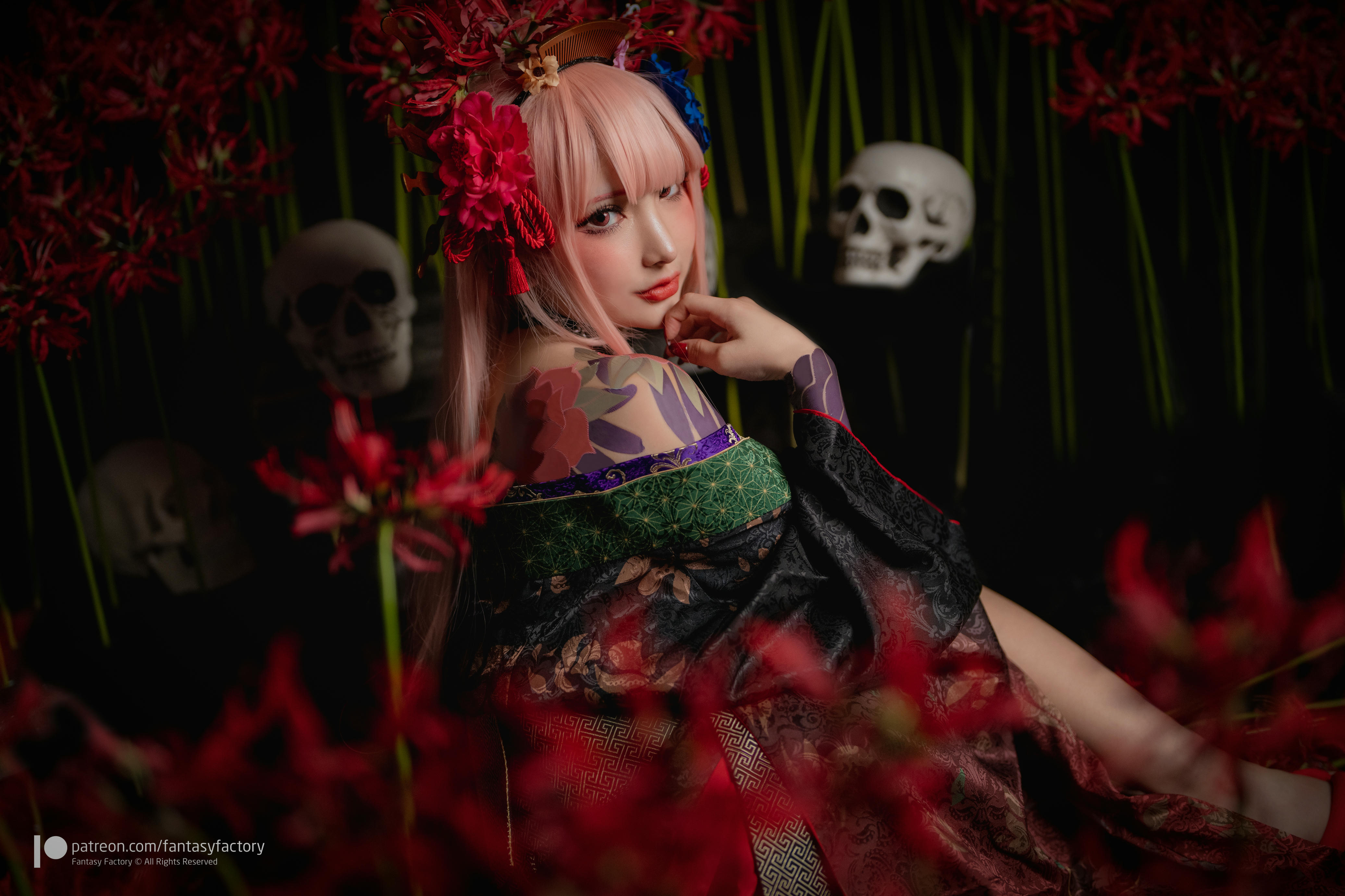 台湾写真模特fantastic小丁-Calliope Mori - Off with their heads_第1集