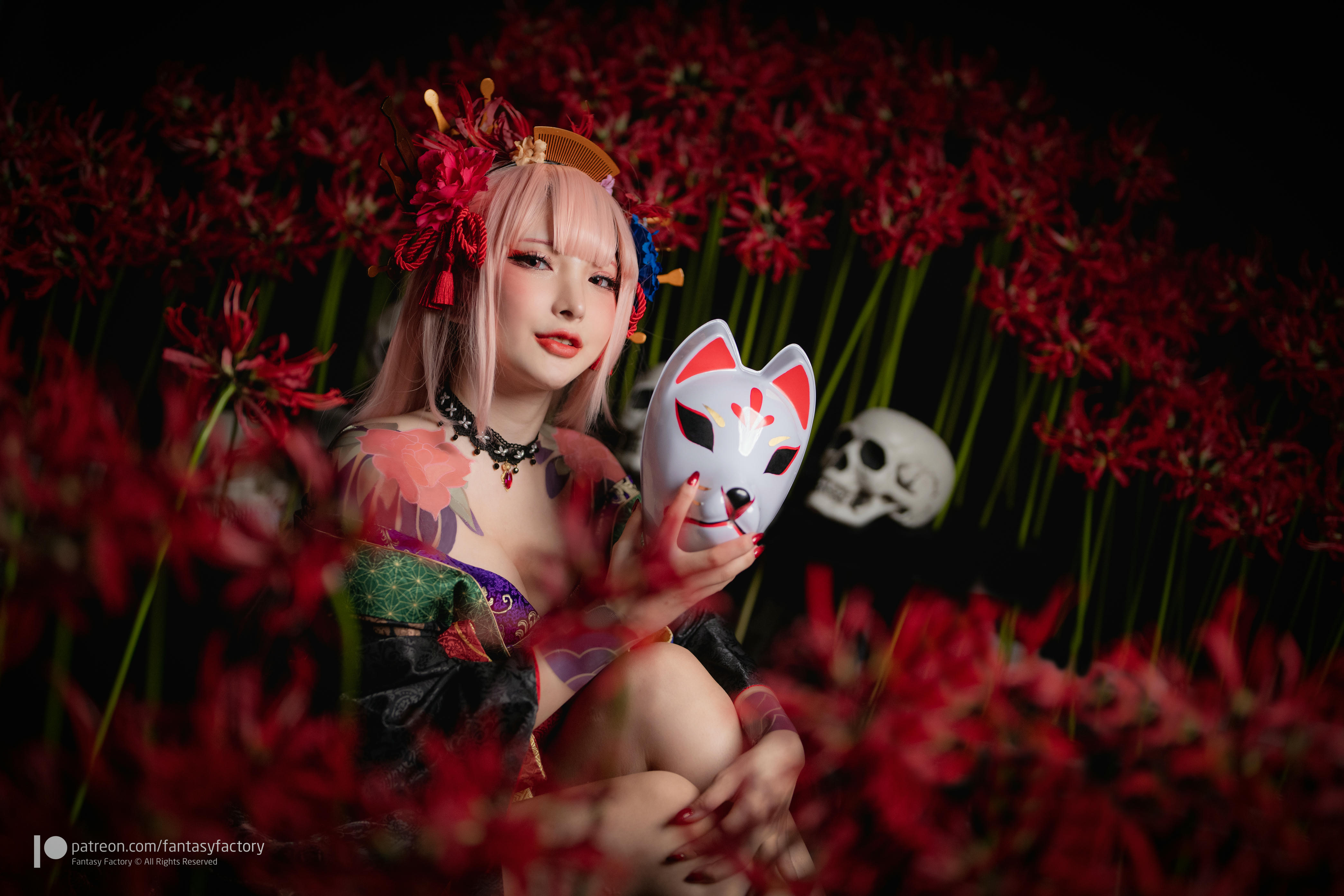 台湾写真模特fantastic小丁-Calliope Mori - Off with their heads_第2集