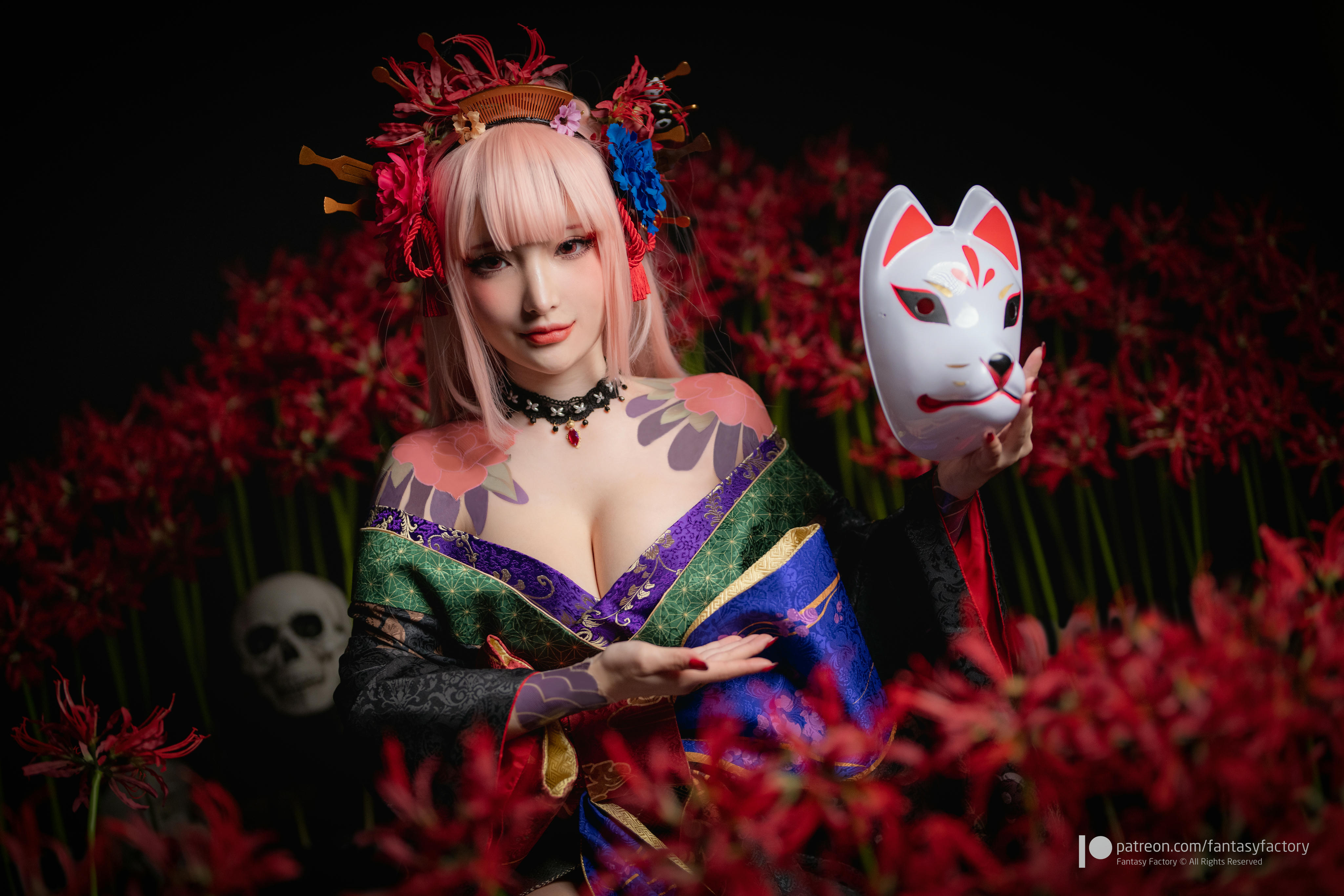 台湾写真模特fantastic小丁-Calliope Mori - Off with their heads_第2集