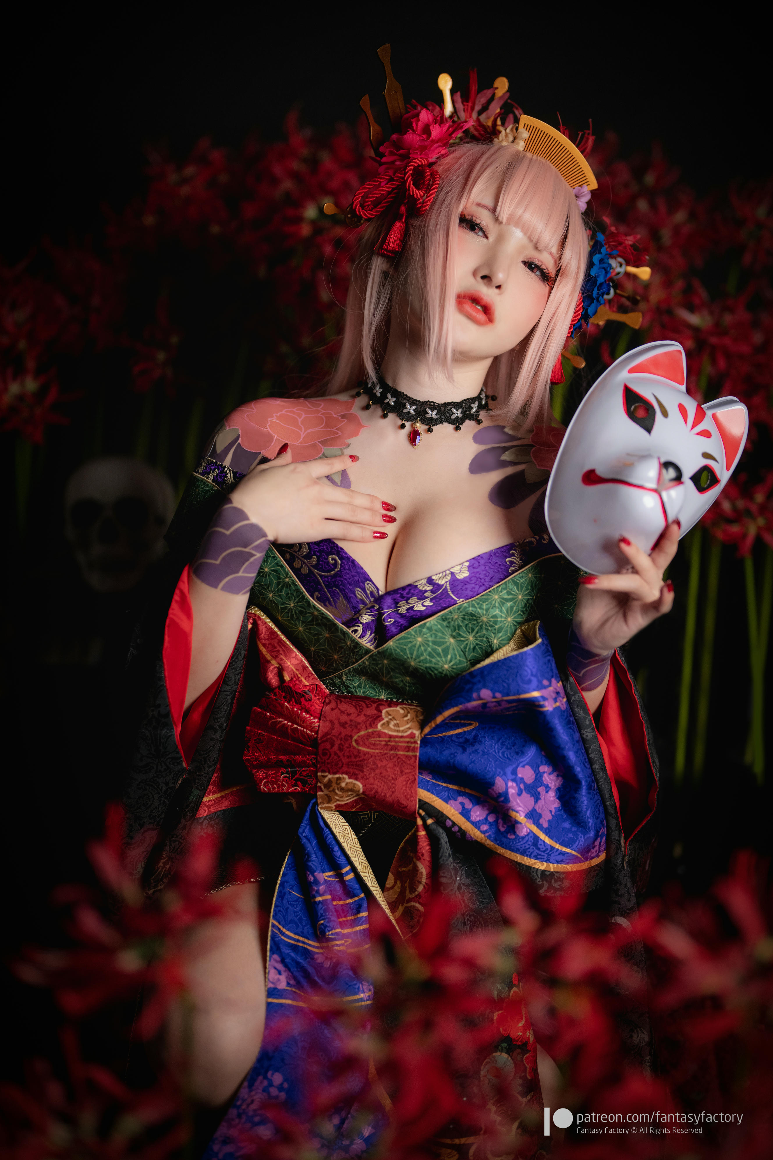 台湾写真模特fantastic小丁-Calliope Mori - Off with their heads_第2集