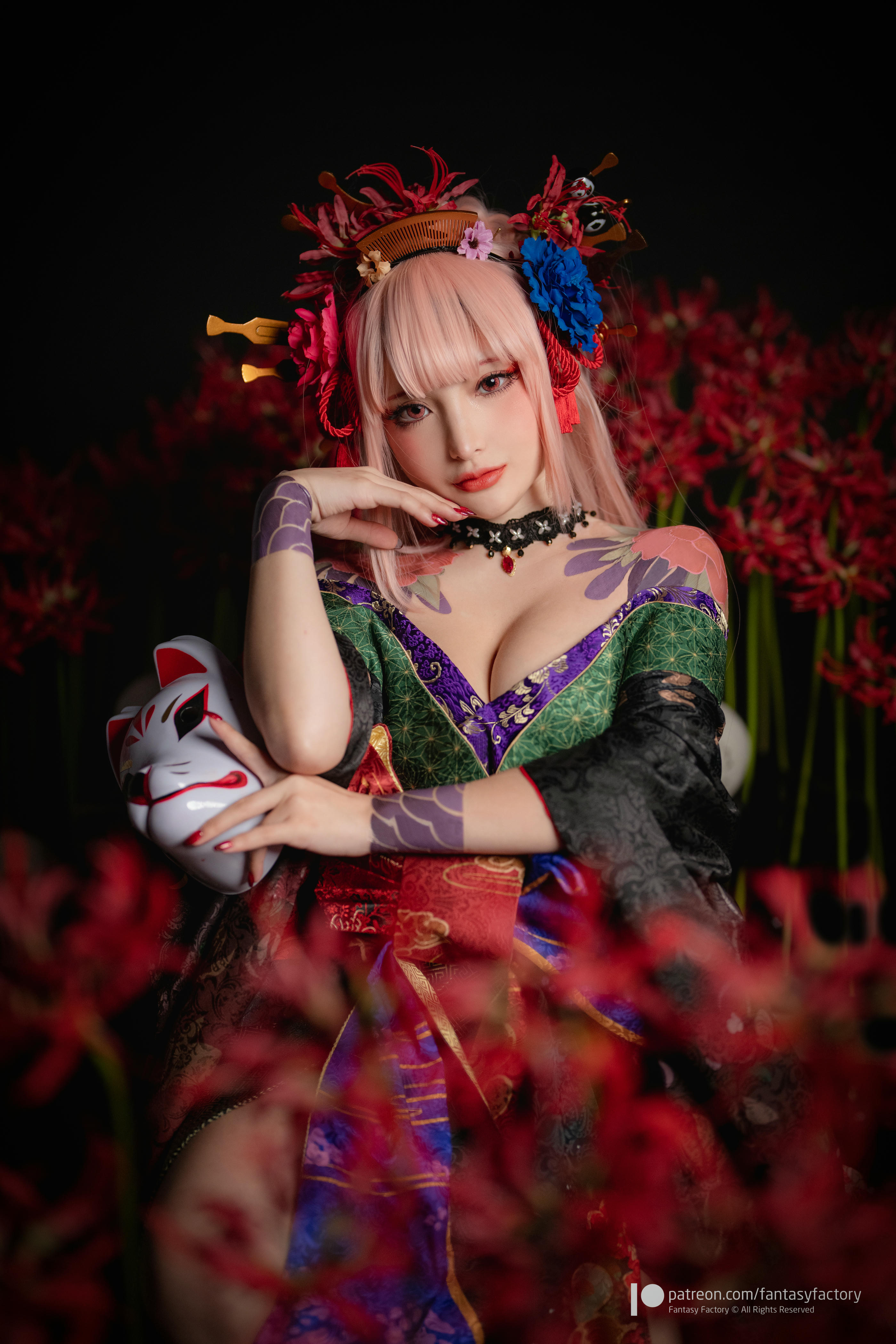 台湾写真模特fantastic小丁-Calliope Mori - Off with their heads_第2集