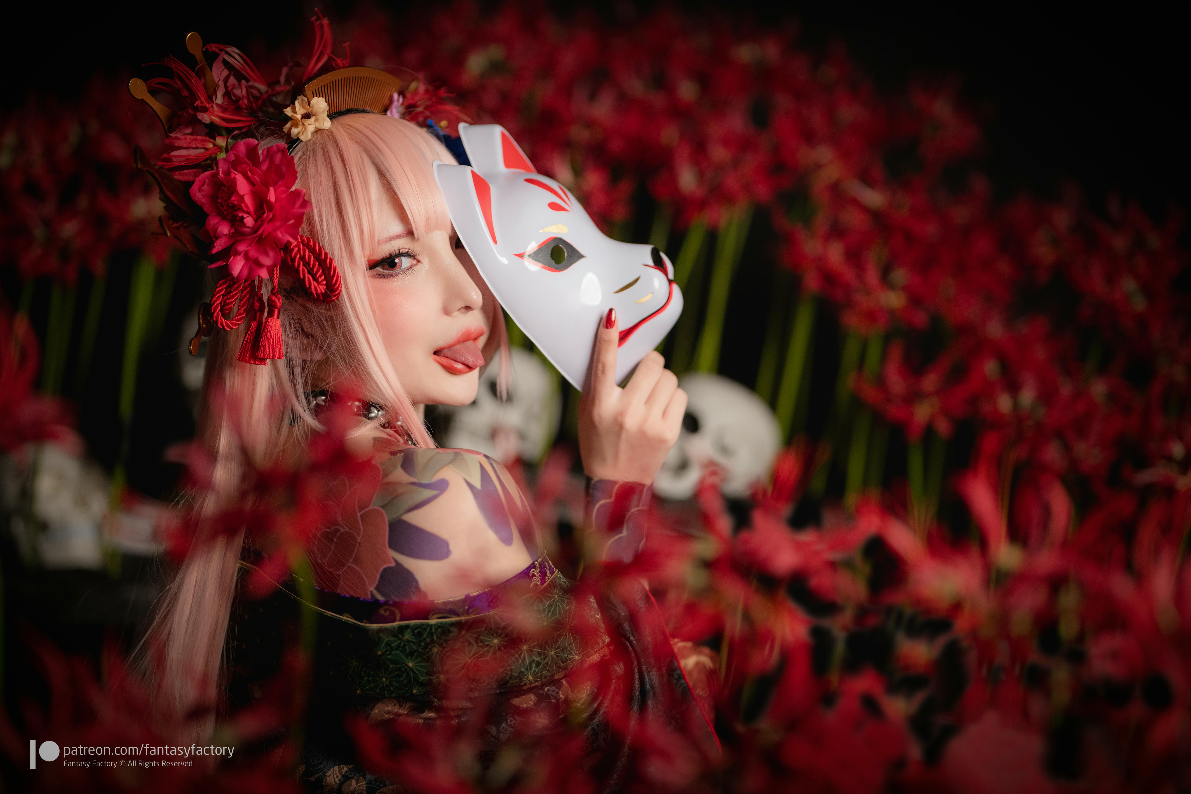 台湾写真模特fantastic小丁-Calliope Mori - Off with their heads_第2集
