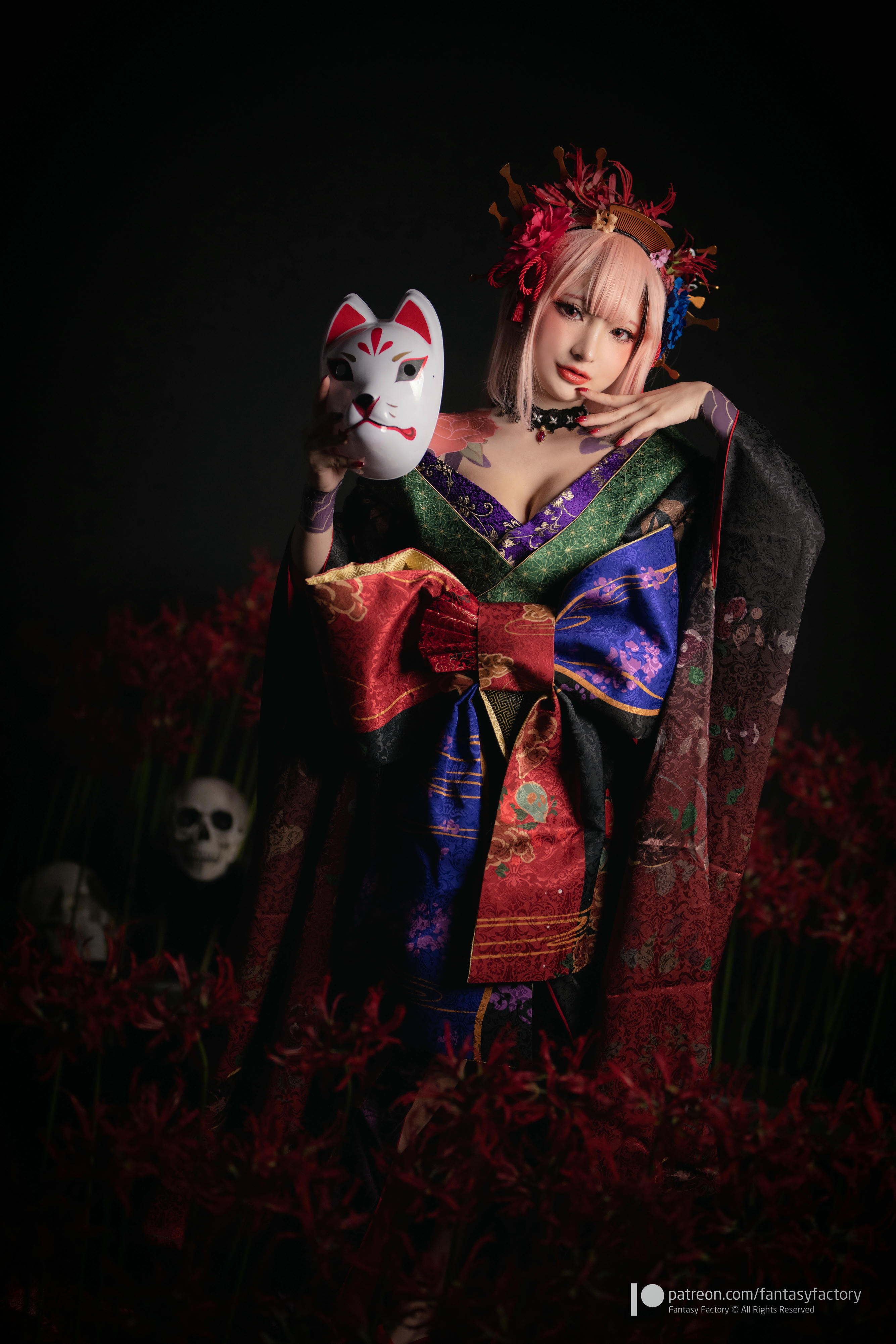 台湾写真模特fantastic小丁-Calliope Mori - Off with their heads_第1集