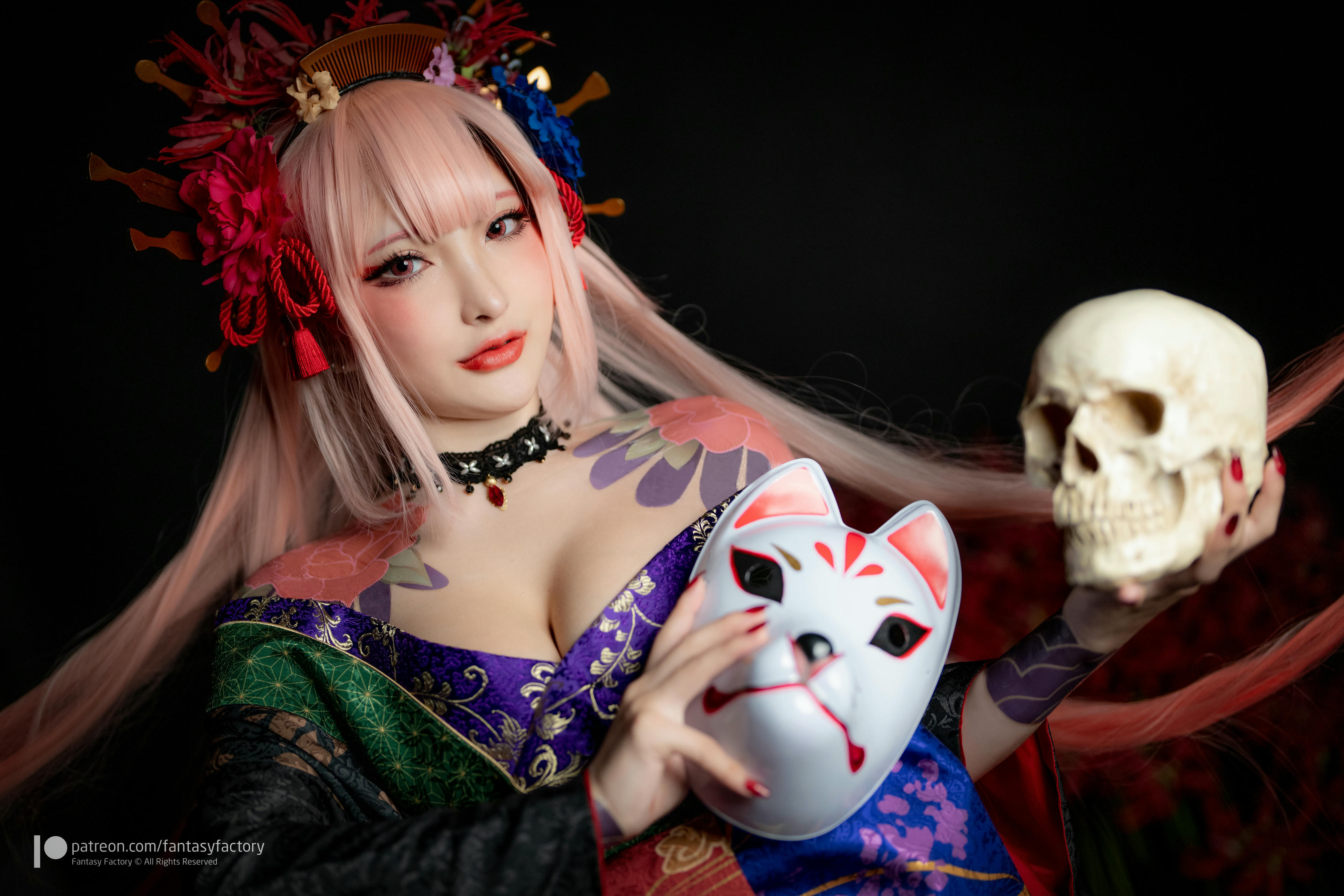 台湾写真模特fantastic小丁-Calliope Mori - Off with their heads_第1集