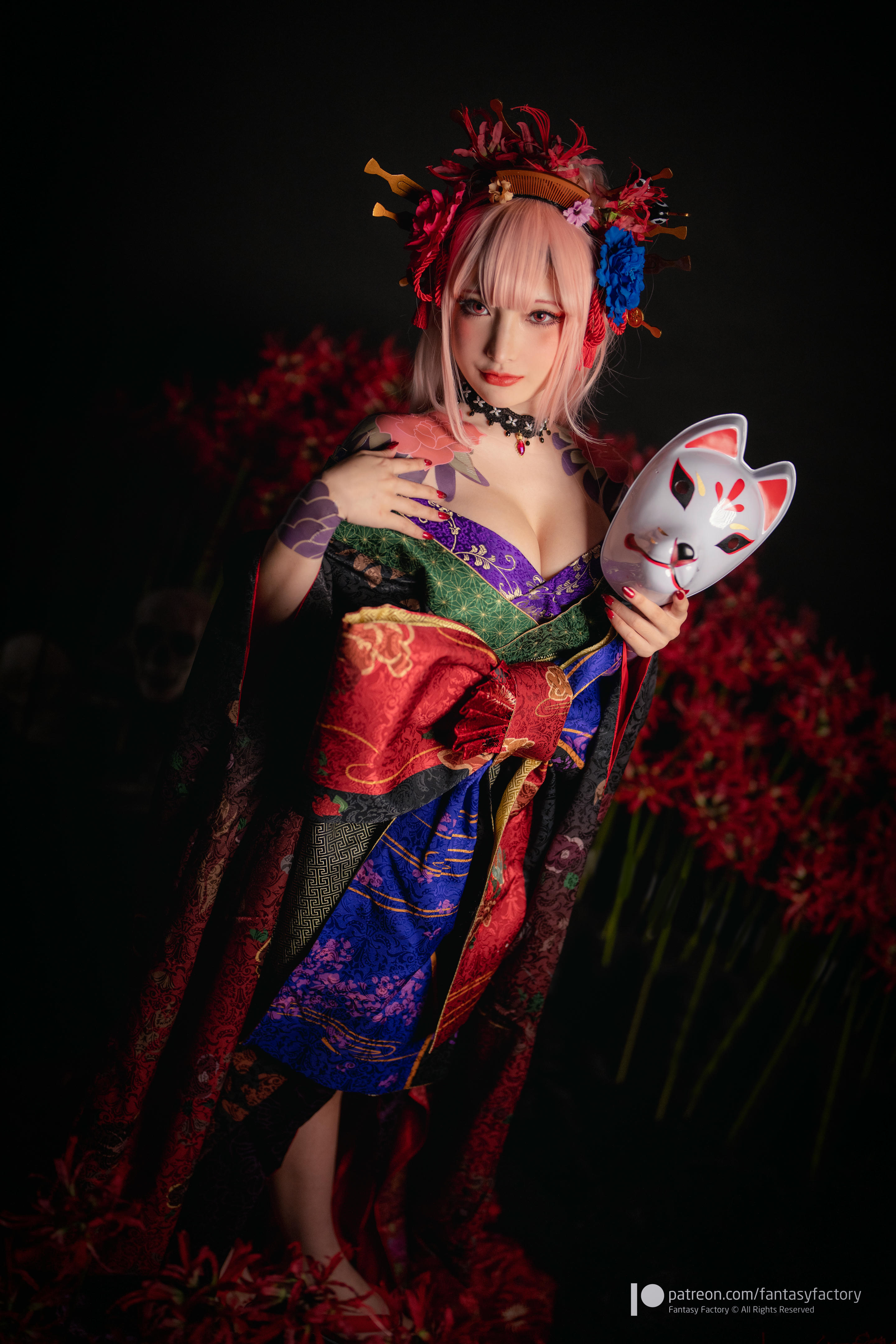 台湾写真模特fantastic小丁-Calliope Mori - Off with their heads_第1集
