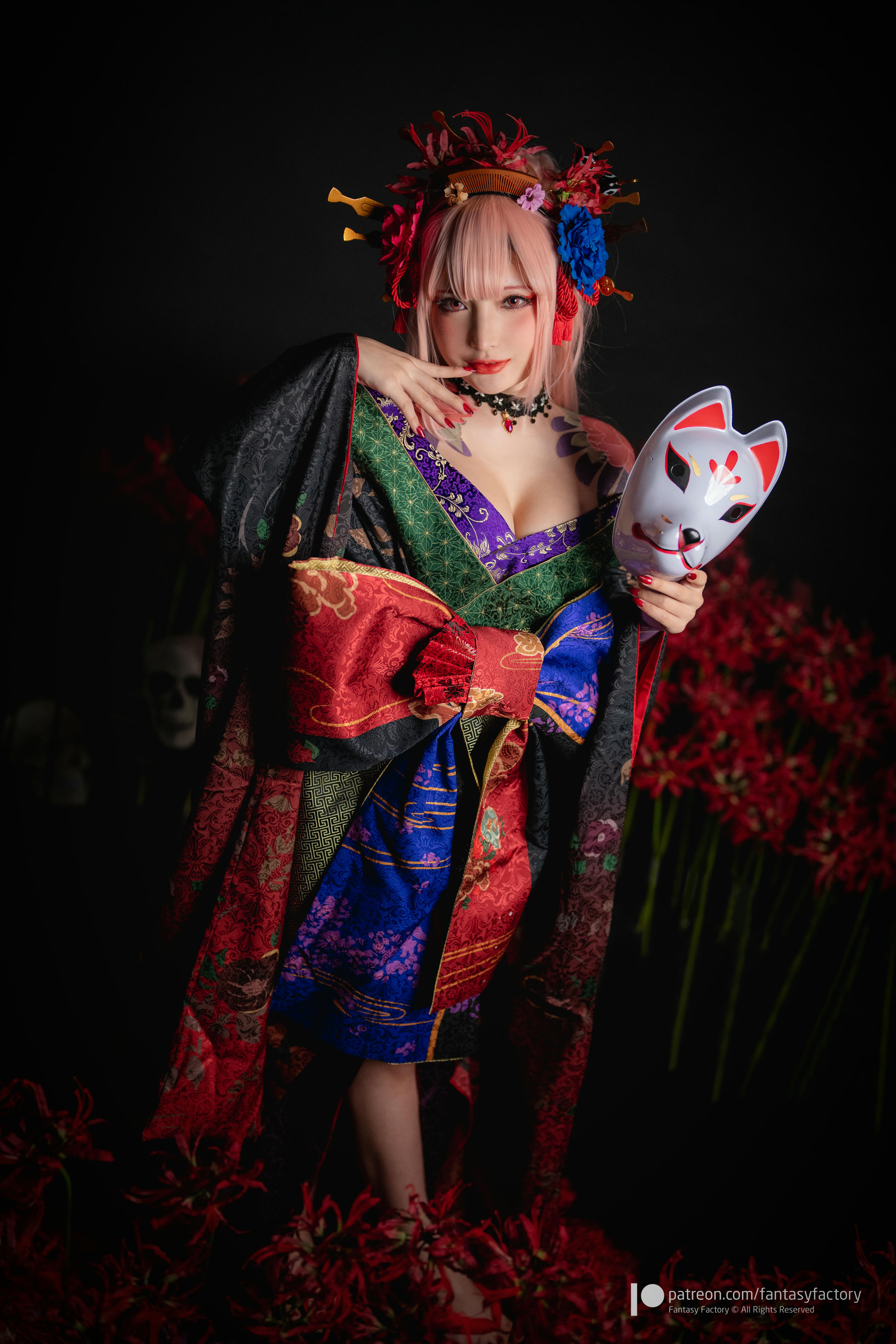 台湾写真模特fantastic小丁-Calliope Mori - Off with their heads_第1集
