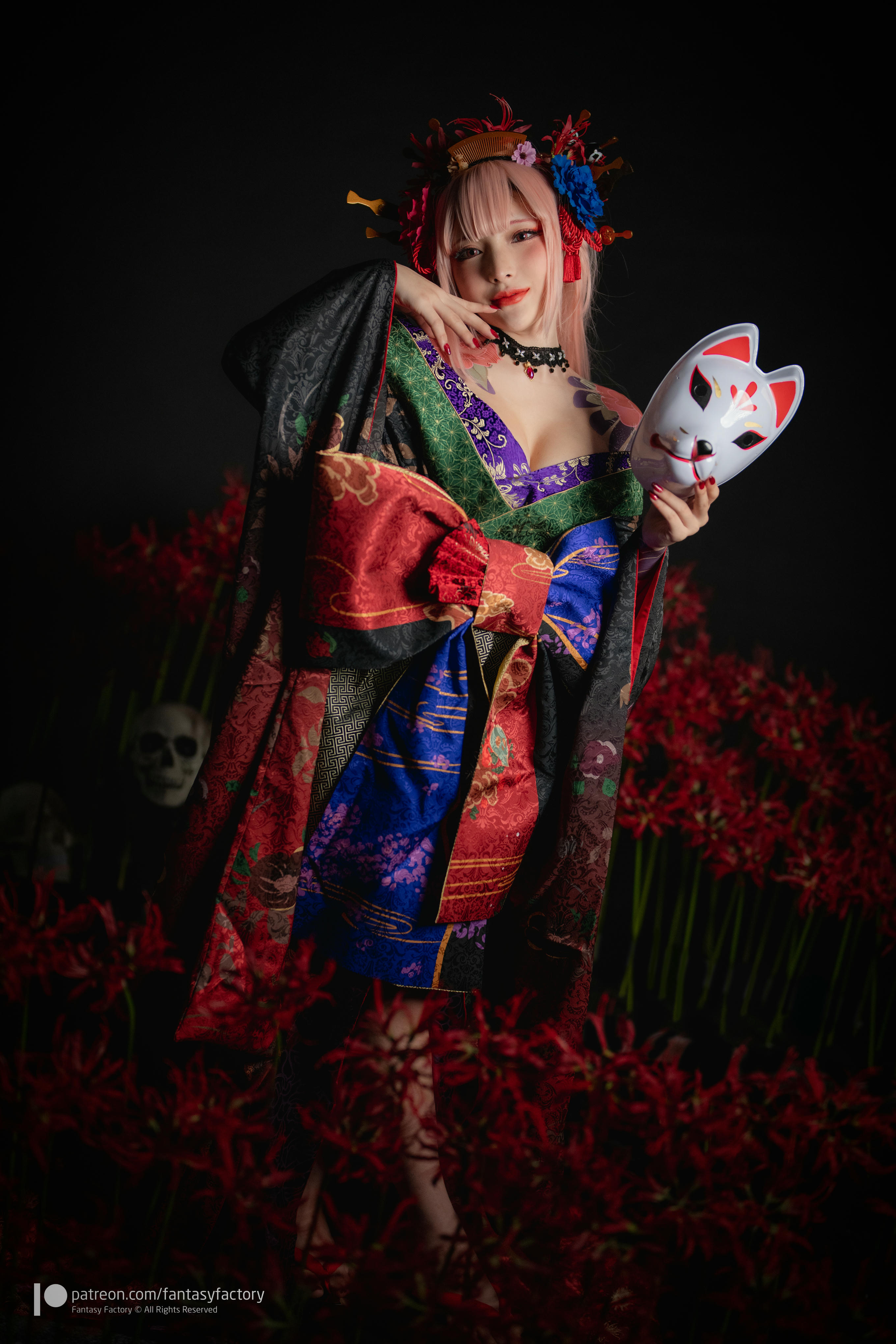 台湾写真模特fantastic小丁-Calliope Mori - Off with their heads_第1集