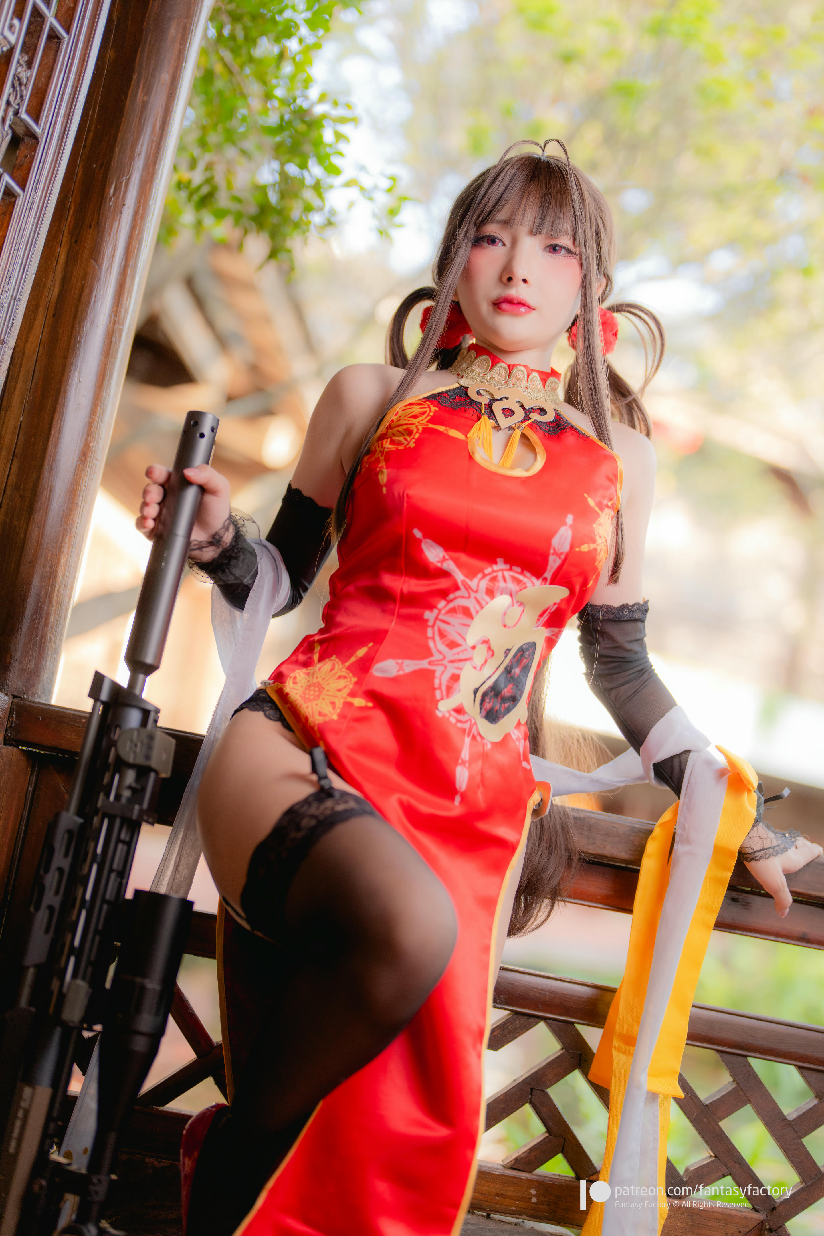 台湾写真模特fantastic小丁-DSR-50 cheongsam_第1集