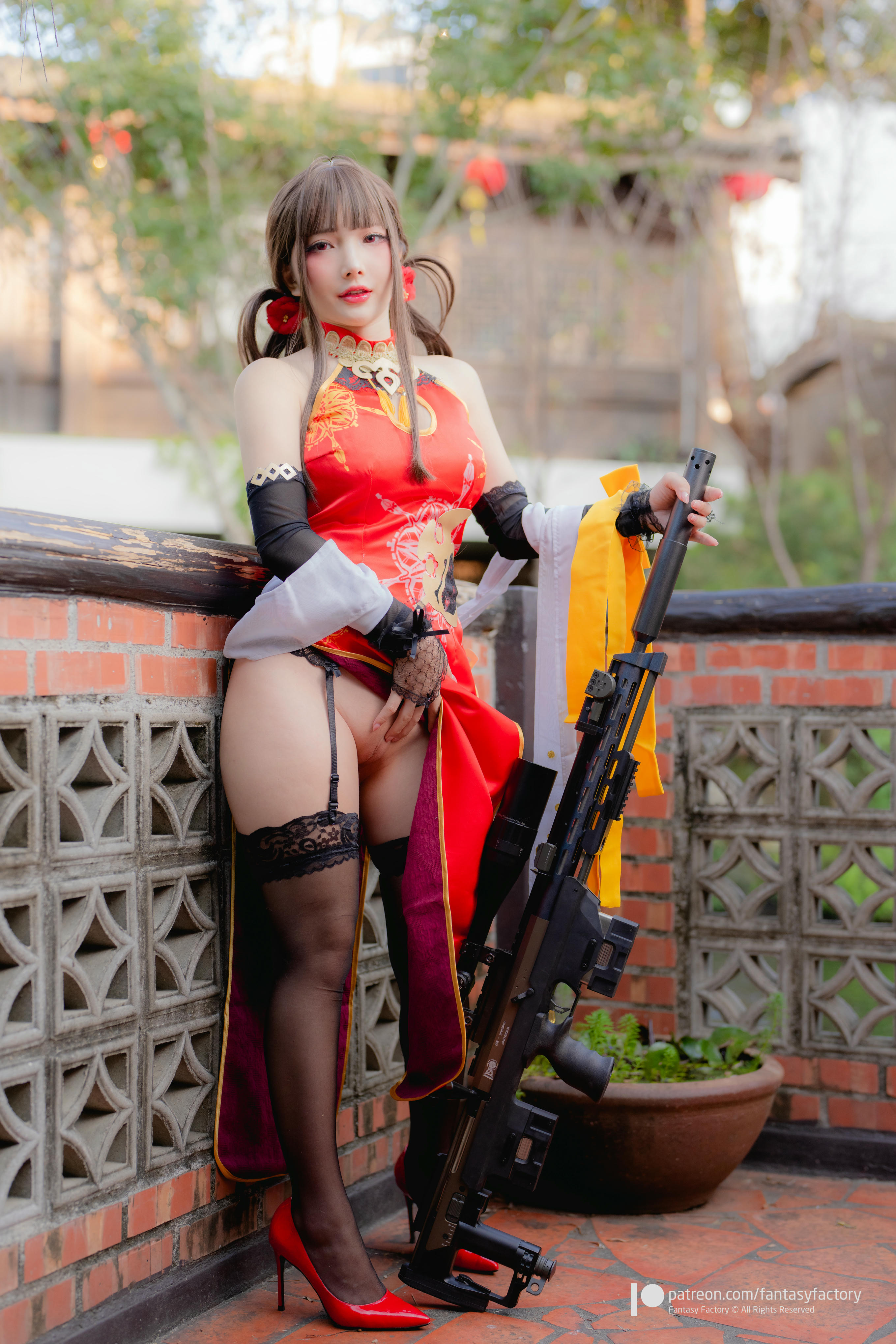 台湾写真模特fantastic小丁-DSR-50 cheongsam_第1集