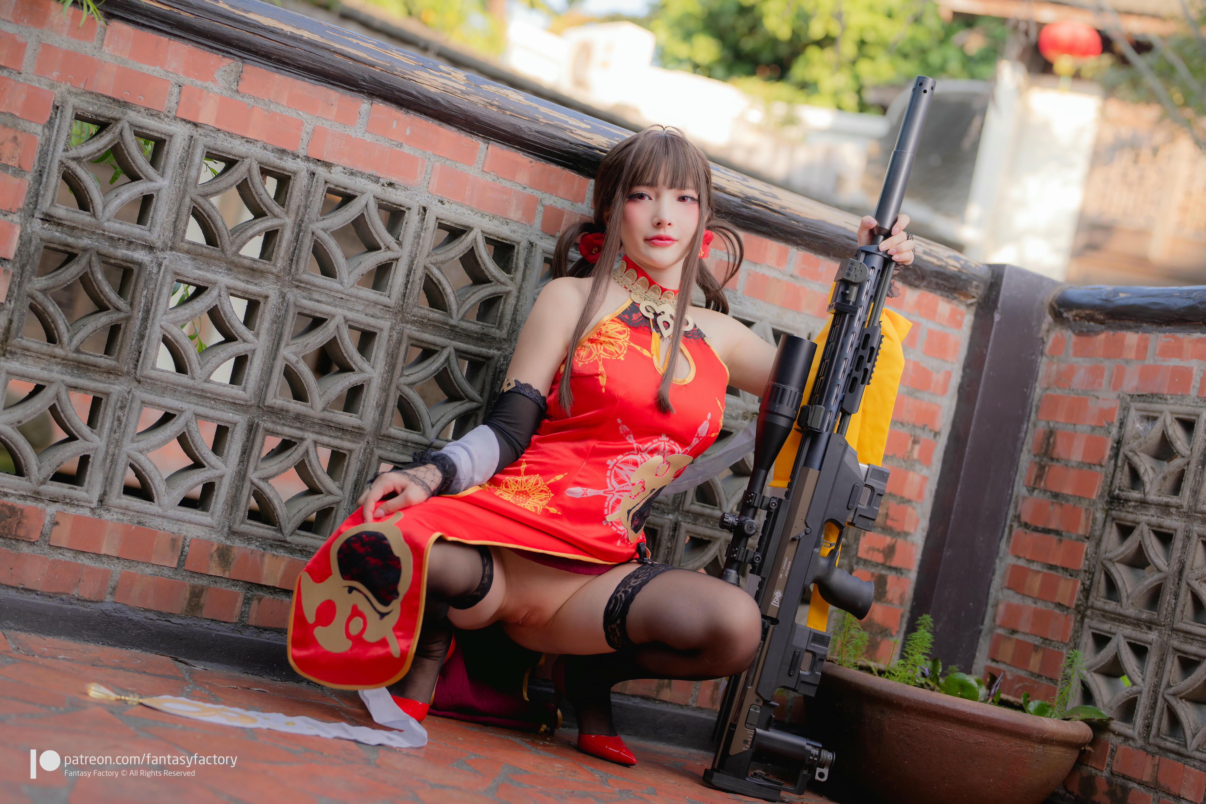 台湾写真模特fantastic小丁-DSR-50 cheongsam_第1集