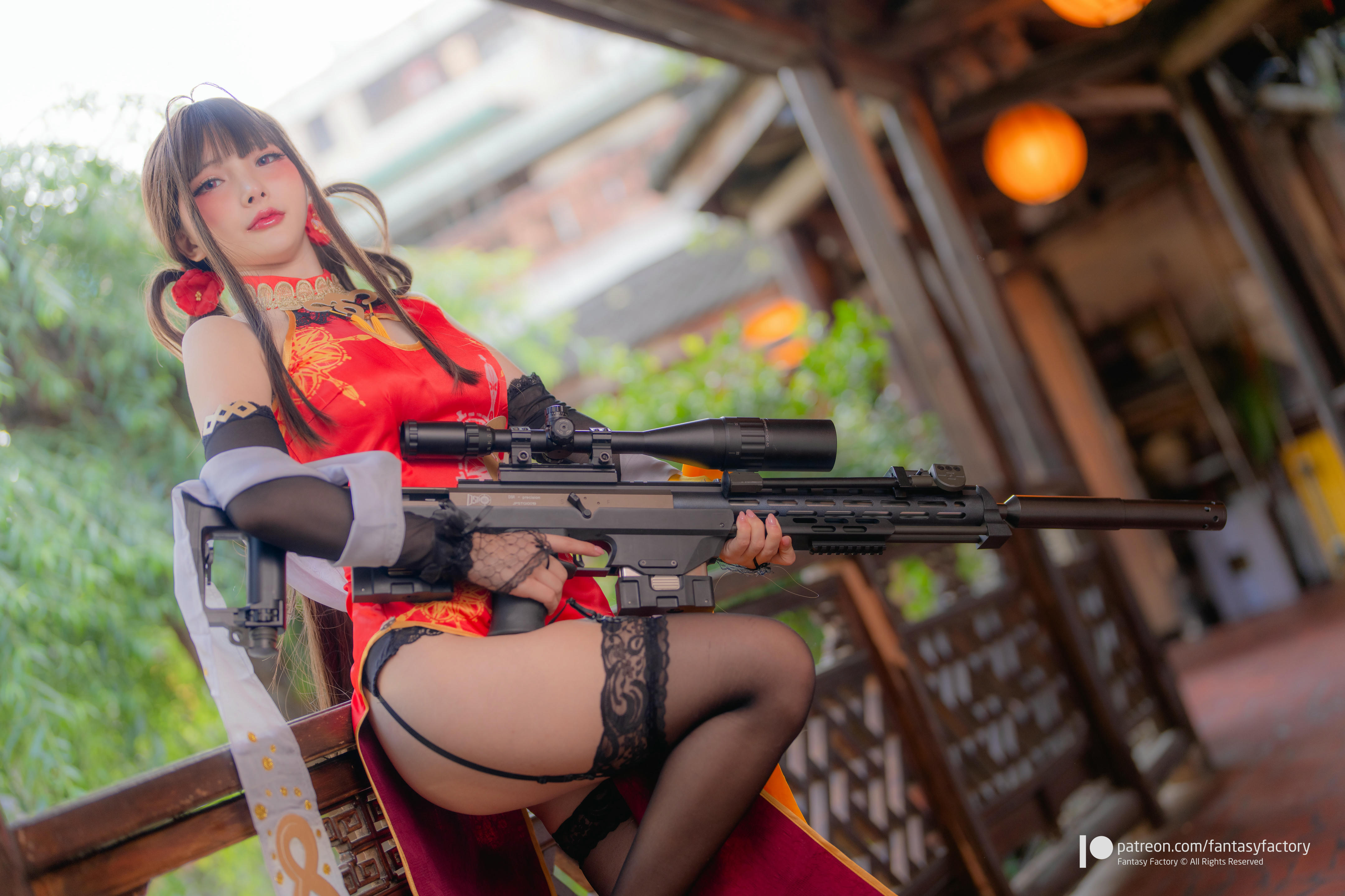 台湾写真模特fantastic小丁-DSR-50 cheongsam_第1集
