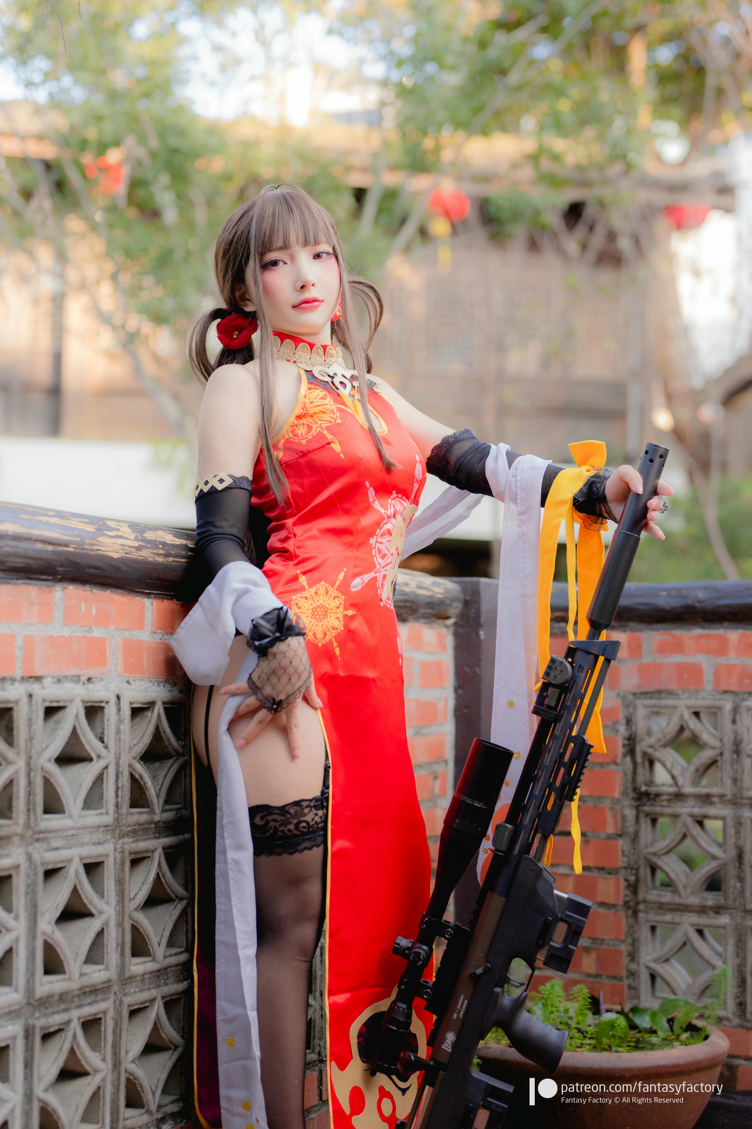 台湾写真模特fantastic小丁-DSR-50 cheongsam_第1集