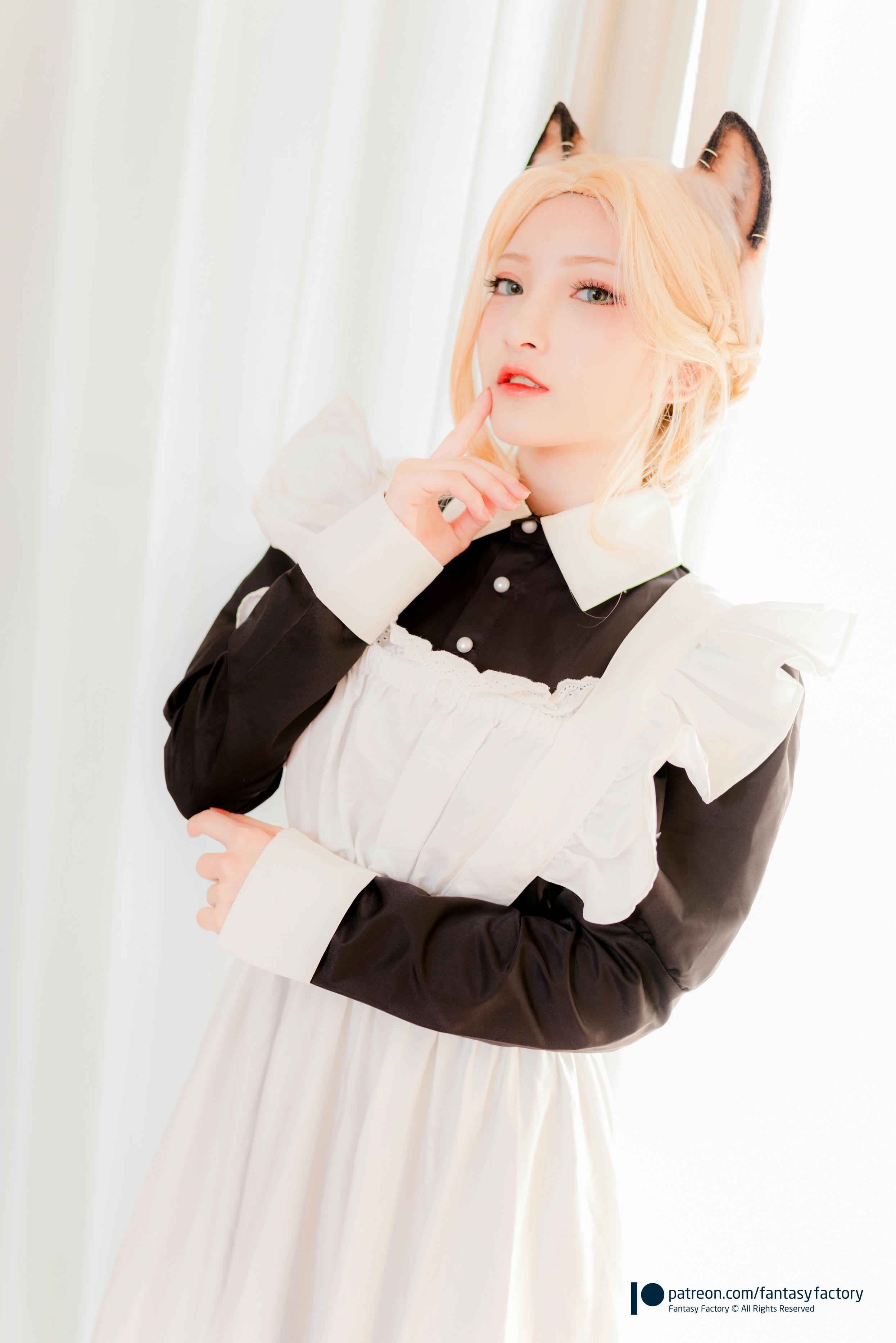 台湾写真模特fantastic小丁-Fox maid_第1集