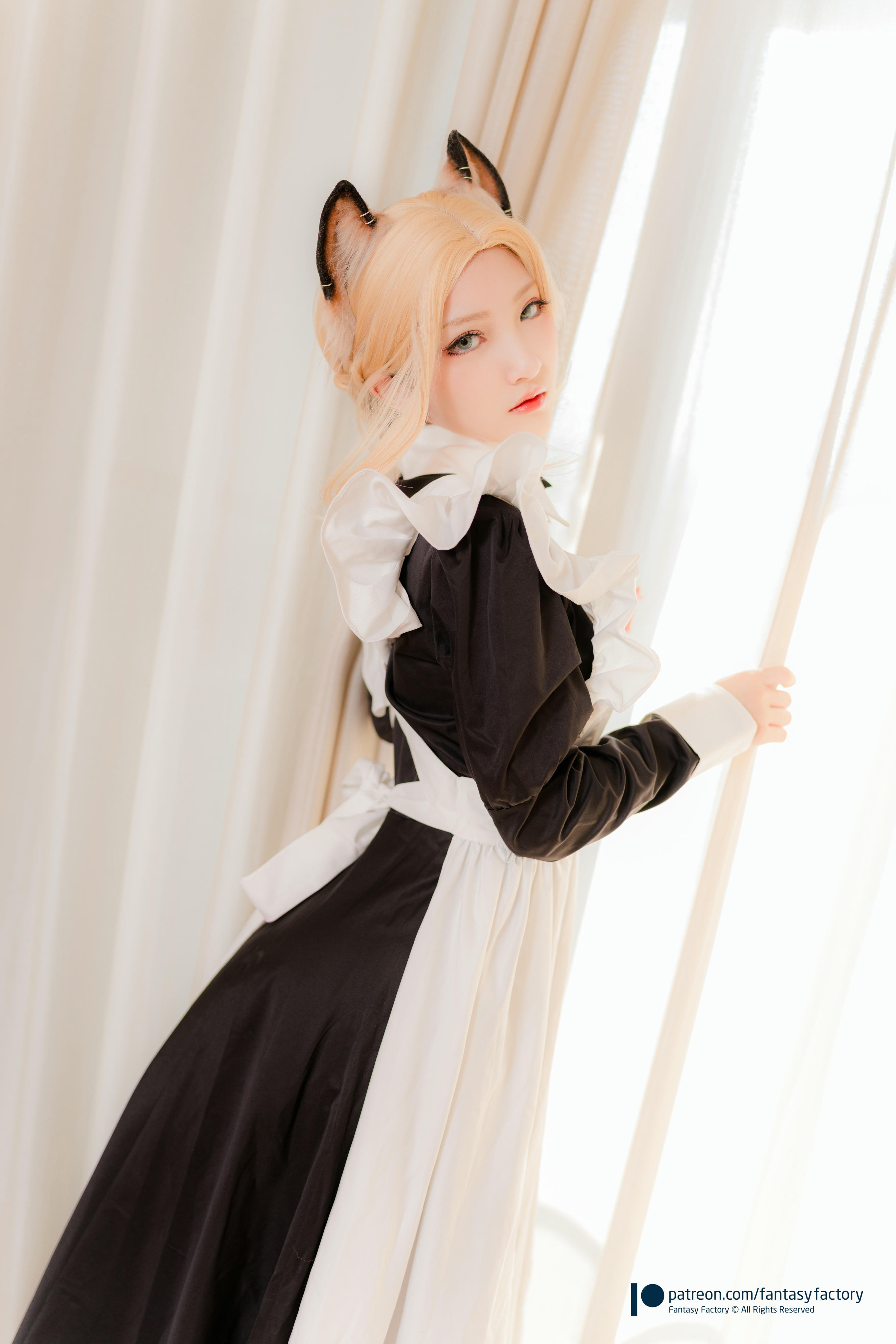 台湾写真模特fantastic小丁-Fox maid_第1集