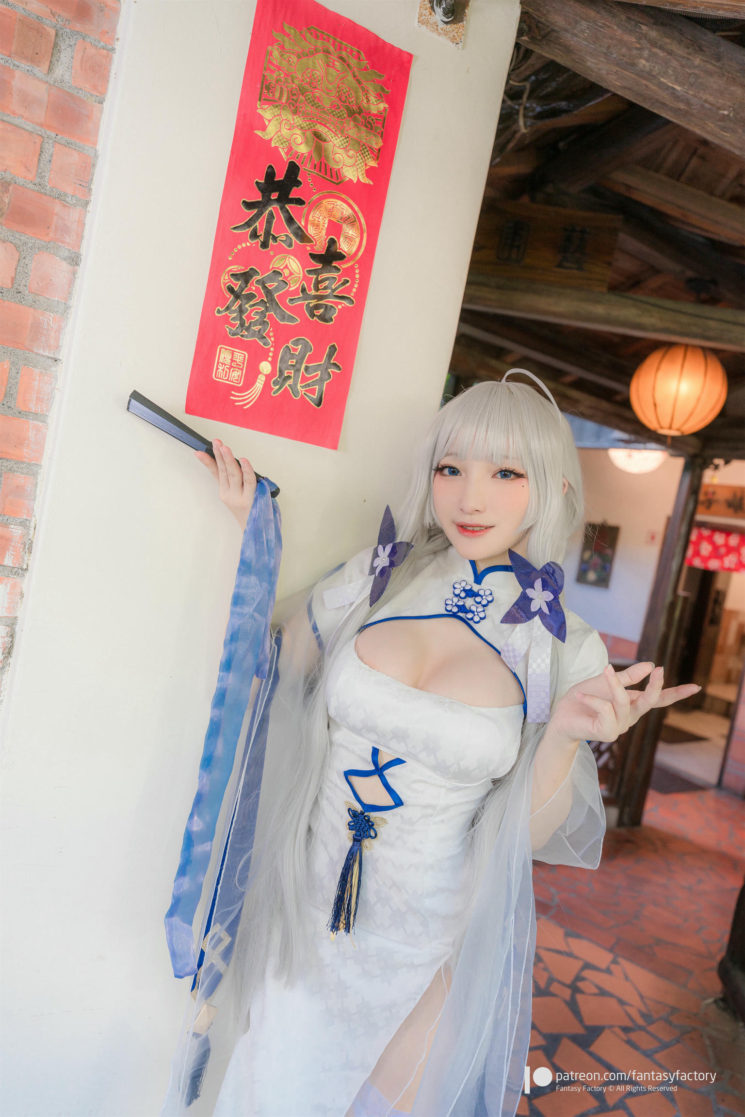 台湾写真模特fantastic小丁-HMS Illustrious Aircraft Carrier cheongsam_第2集