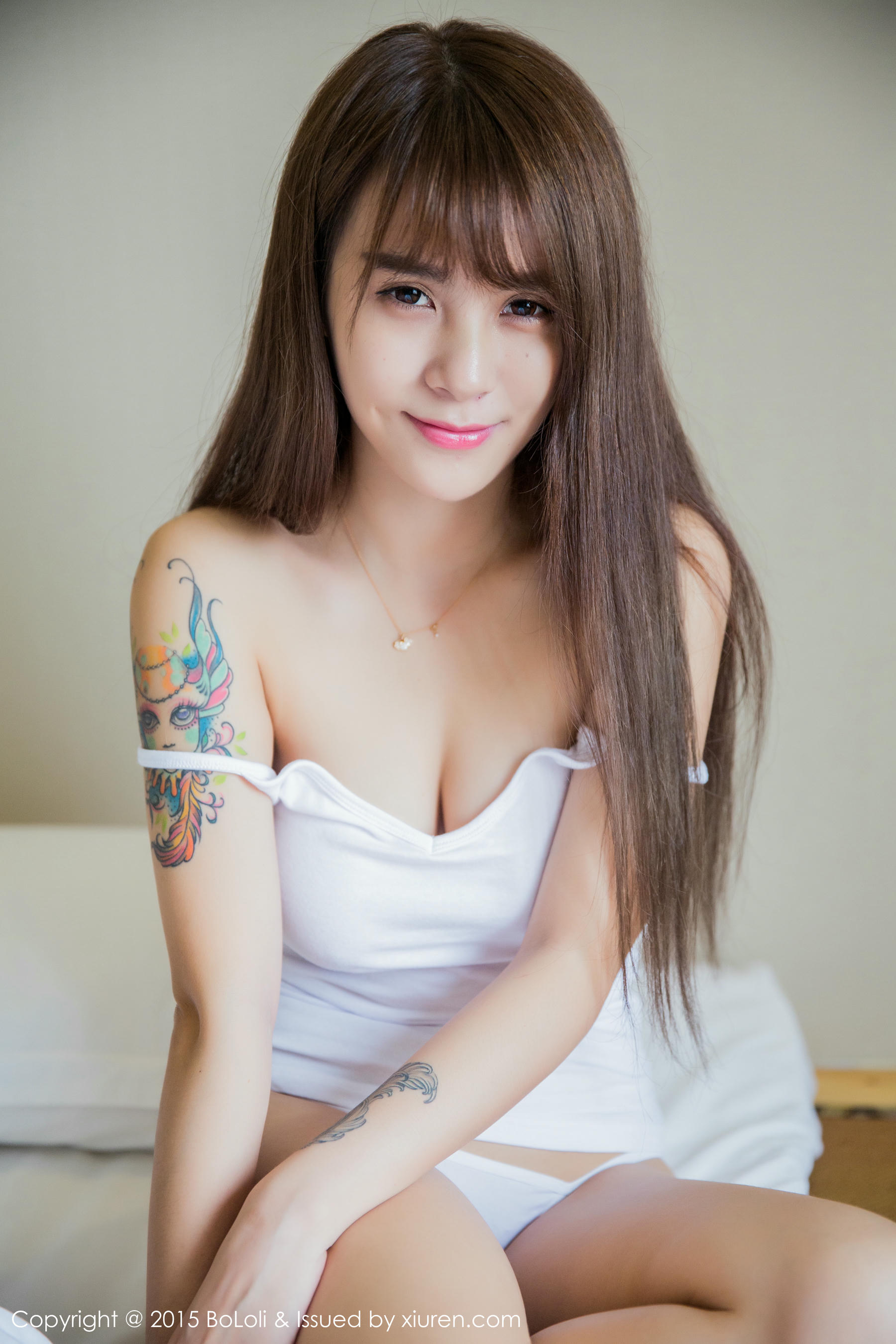 夏美酱 NO.001 [BOLOli]波萝社 2015.09.09 VOL.055 [44P302MB]_第1集